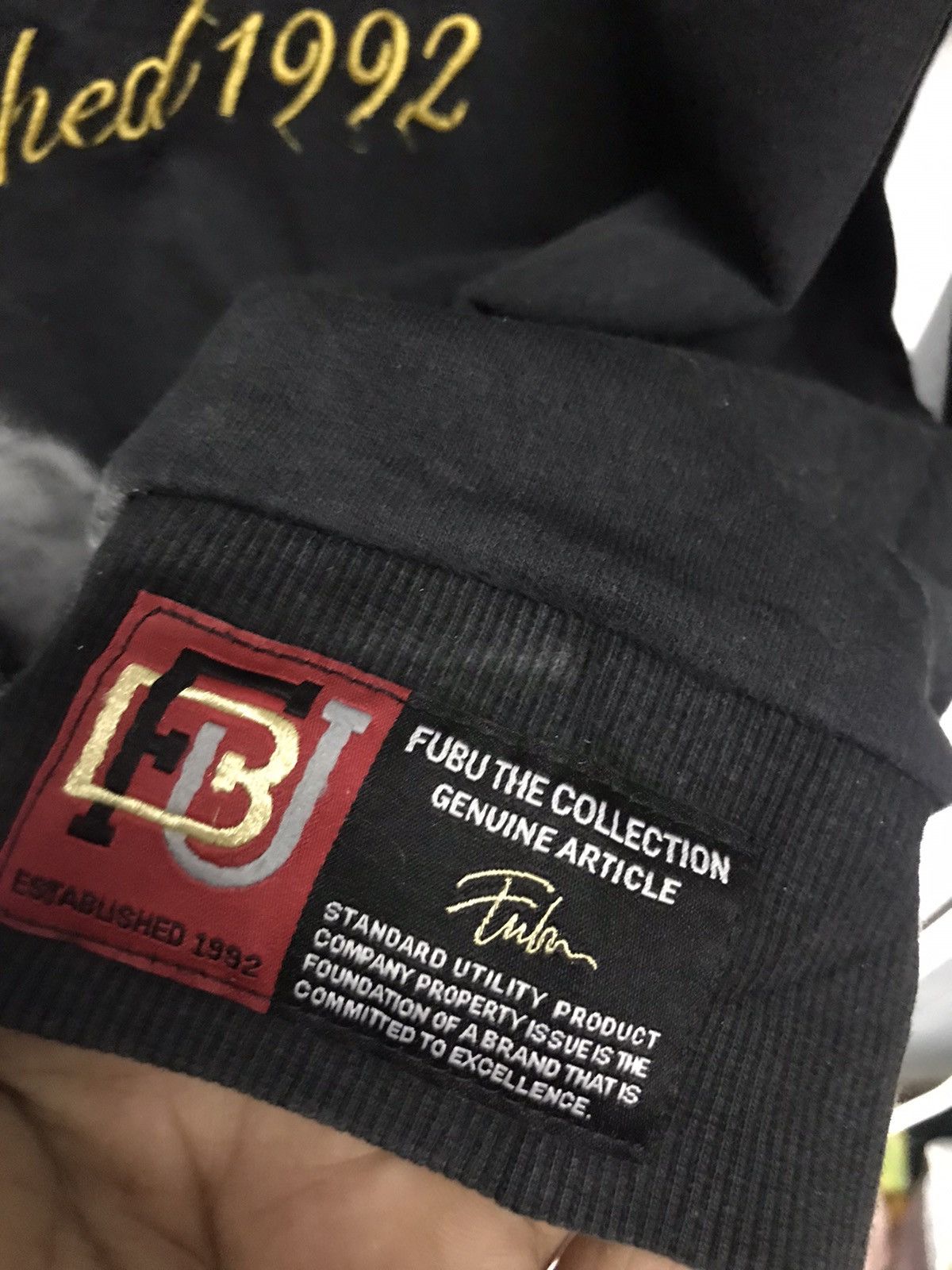 Fubu Distressed fubu collection sweatshirt Size US M / EU 48-50 / 2 - 5 Thumbnail