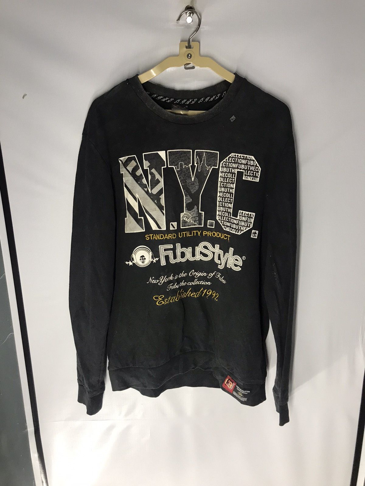 Fubu Distressed fubu collection sweatshirt Size US M / EU 48-50 / 2 - 8 Thumbnail