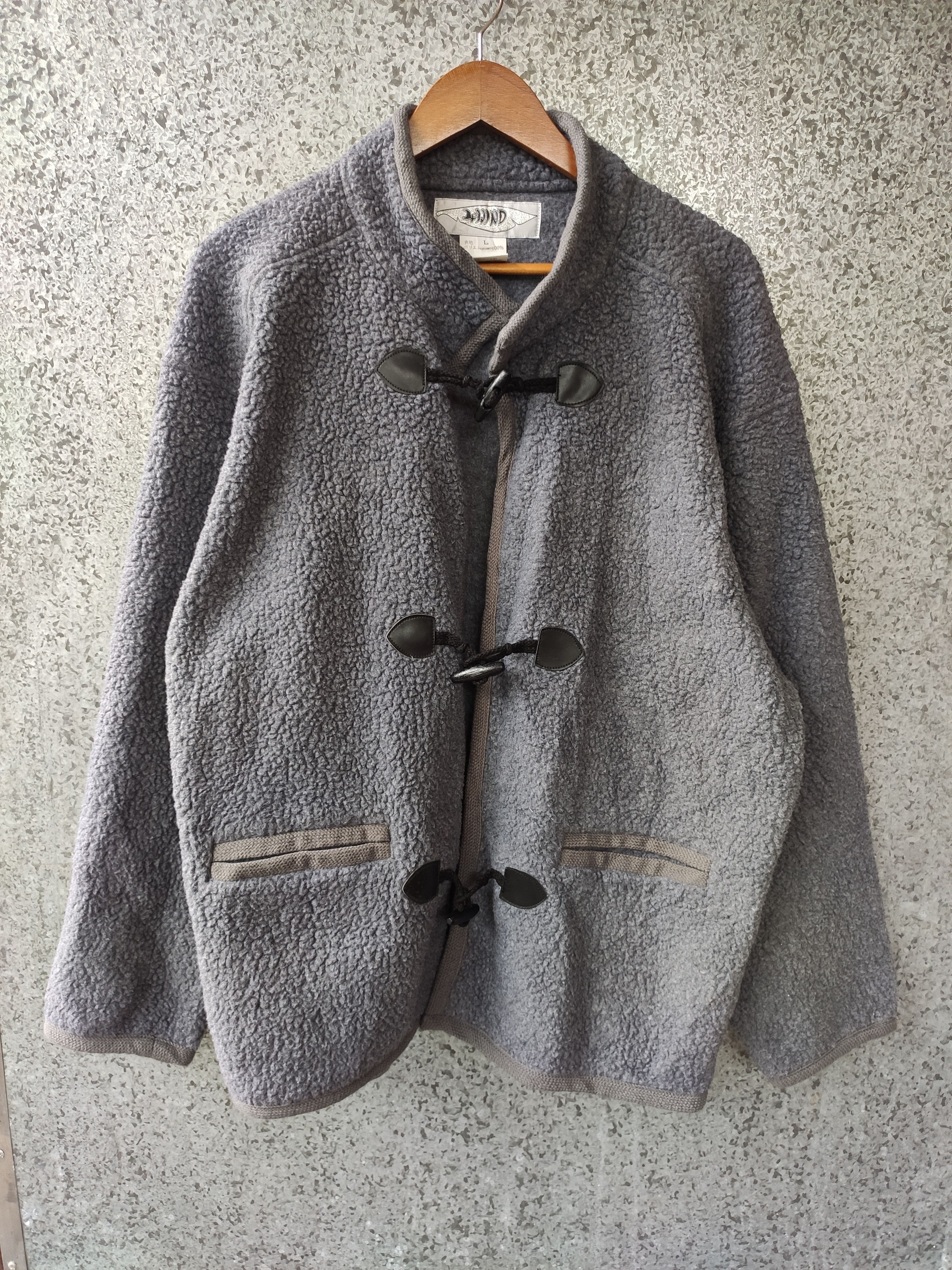 Japanese Brand 🔥 4wind fleece jacket street fashion Size US L / EU 52-54 / 3 - 1 Thumbnail