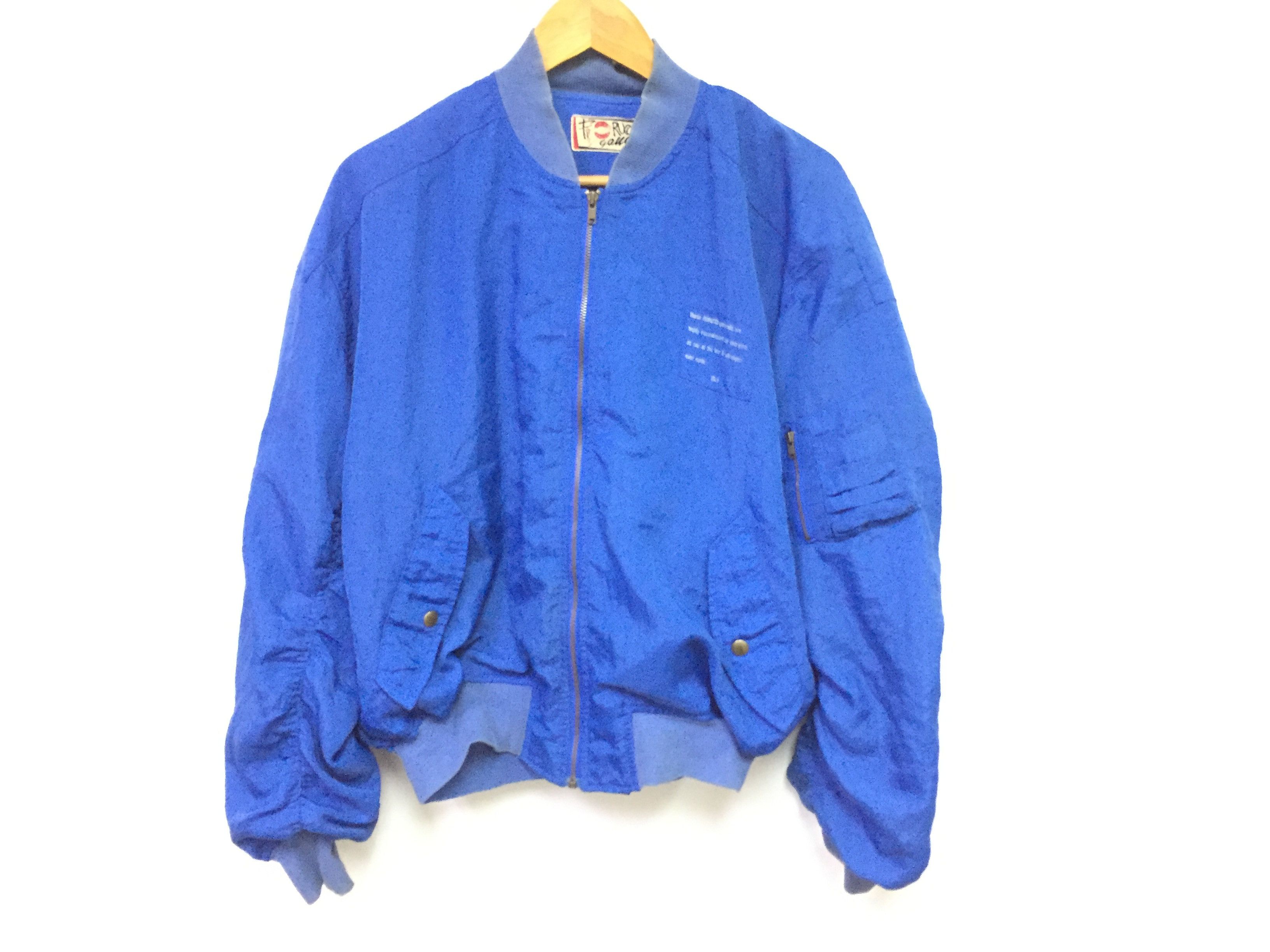 Fiorucci Vintage FIORUCCI Italy Nylon Bomber Jacket Size US M / EU 48-50 / 2 - 5 Thumbnail