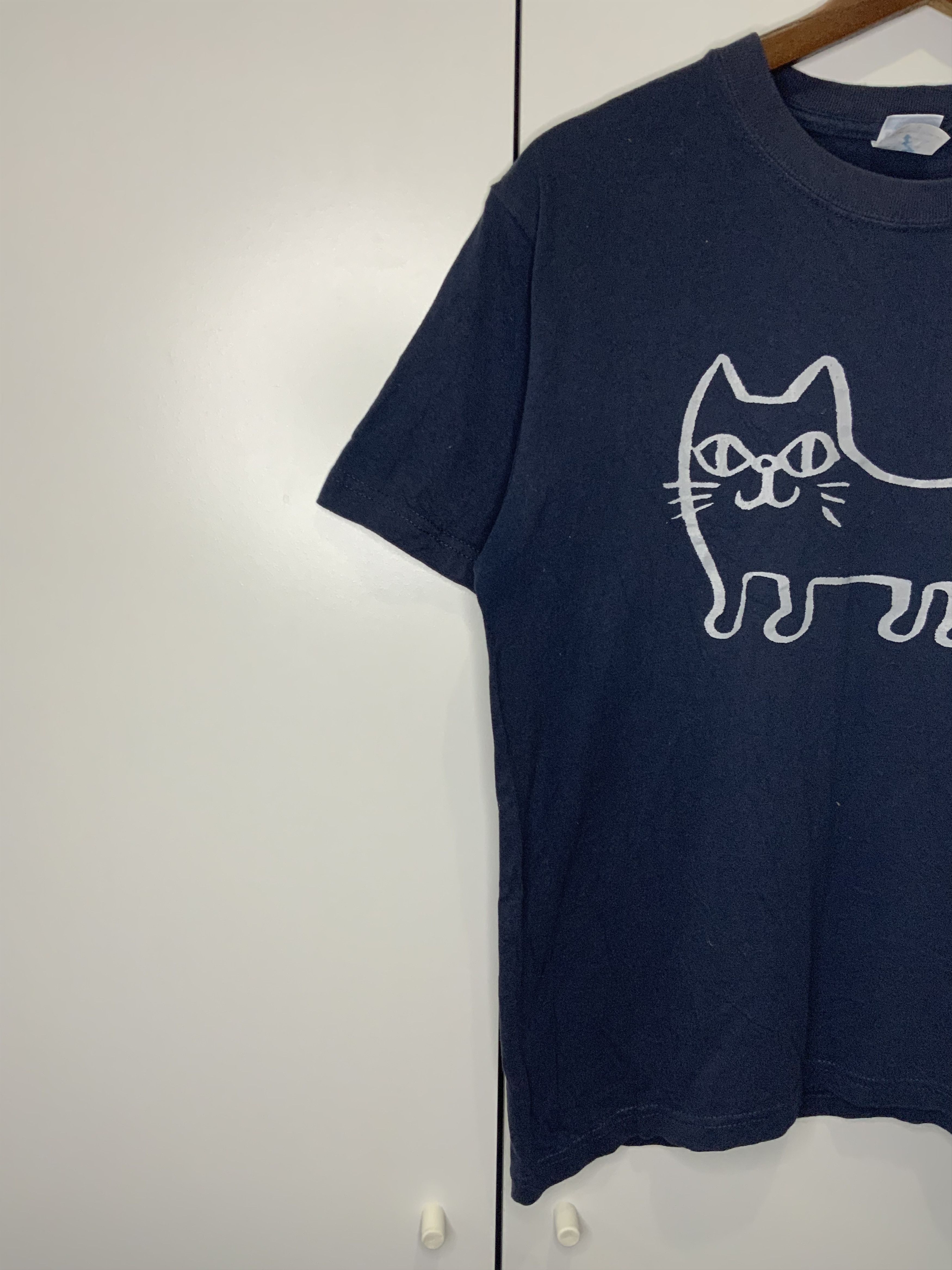Japanese Brand Iriomote Japanese Cat Big Logo Tee Size US S / EU 44-46 / 1 - 3 Thumbnail