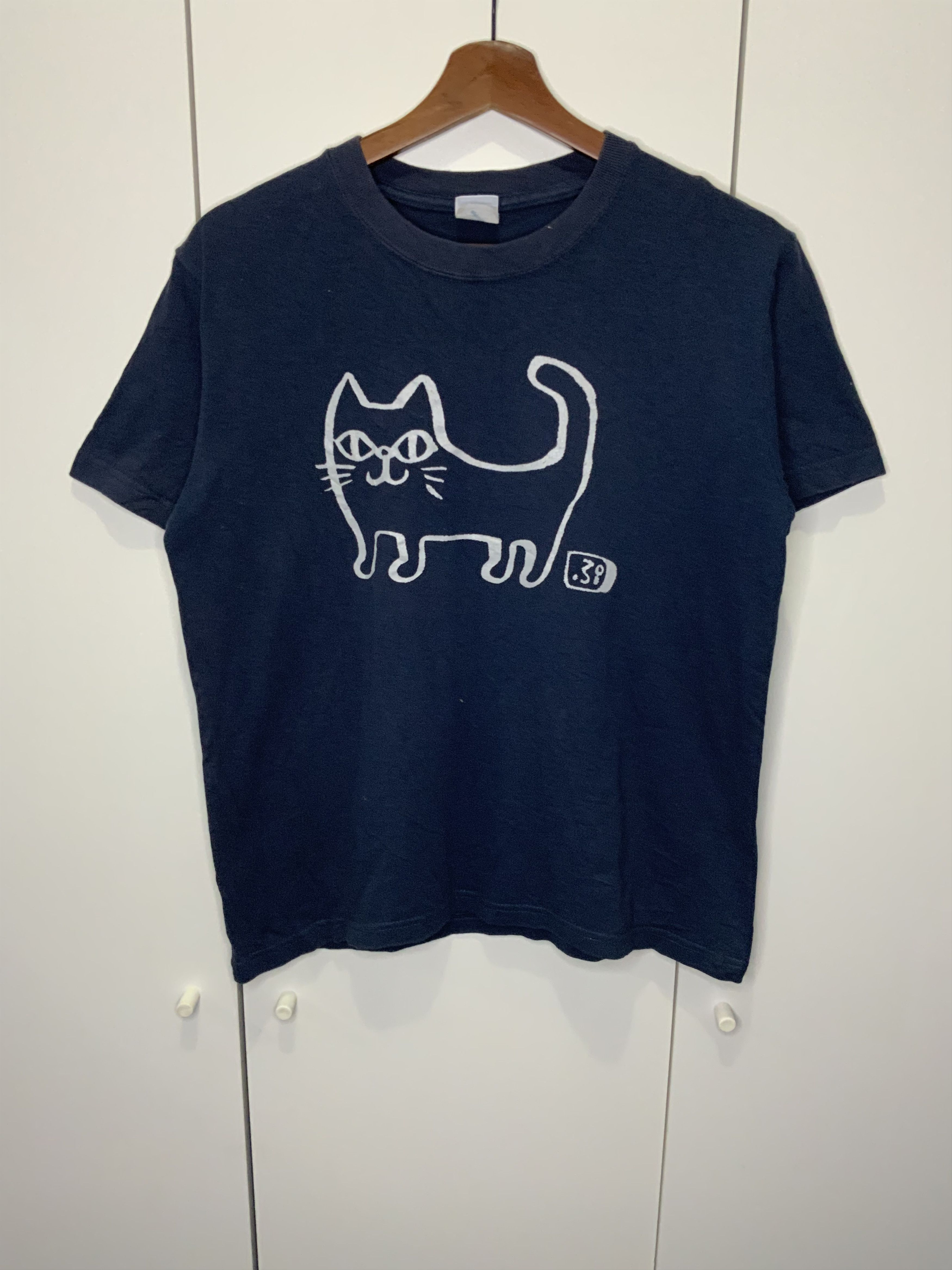 Japanese Brand Iriomote Japanese Cat Big Logo Tee Size US S / EU 44-46 / 1 - 1 Thumbnail