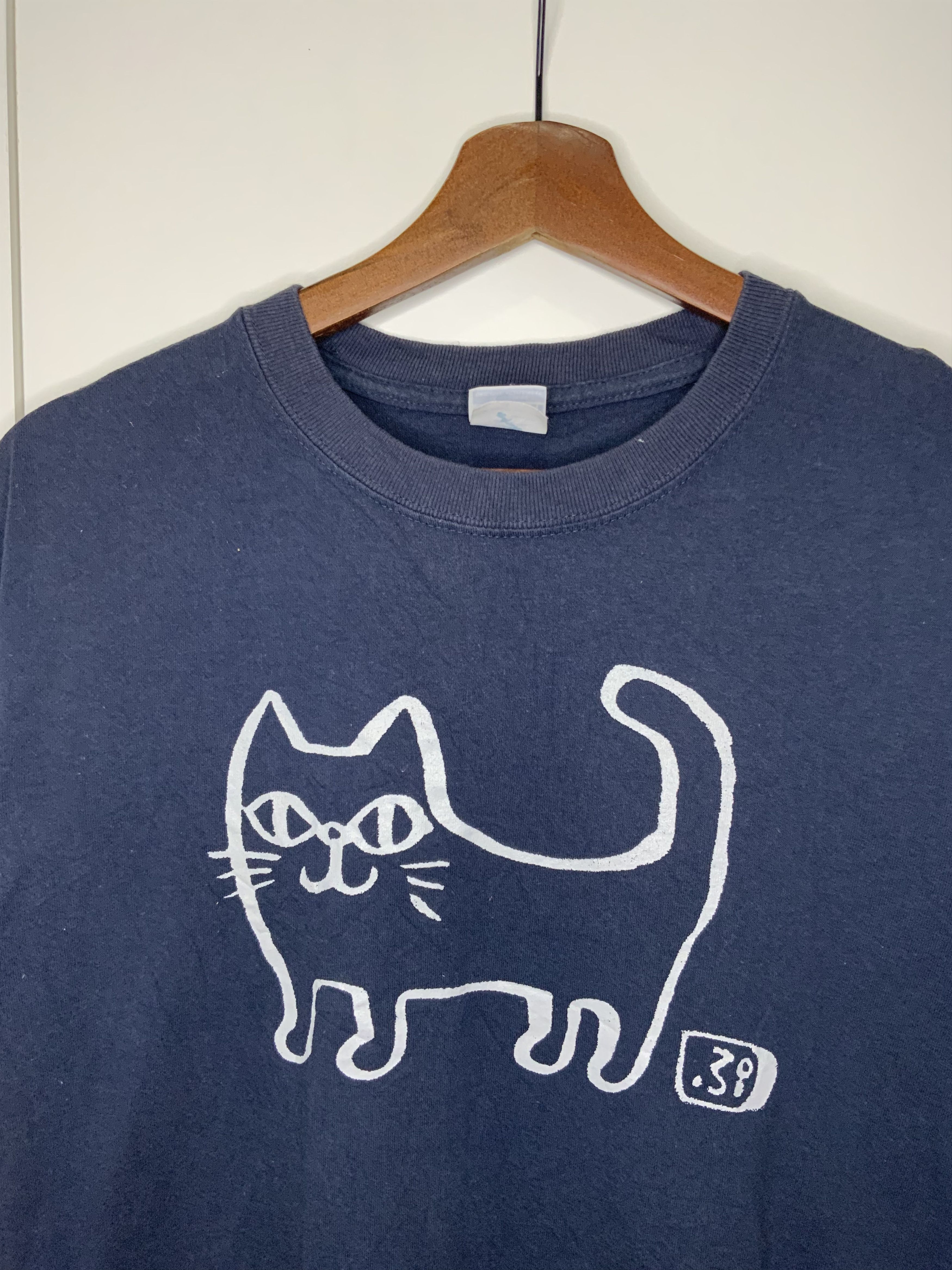 Japanese Brand Iriomote Japanese Cat Big Logo Tee Size US S / EU 44-46 / 1 - 5 Thumbnail