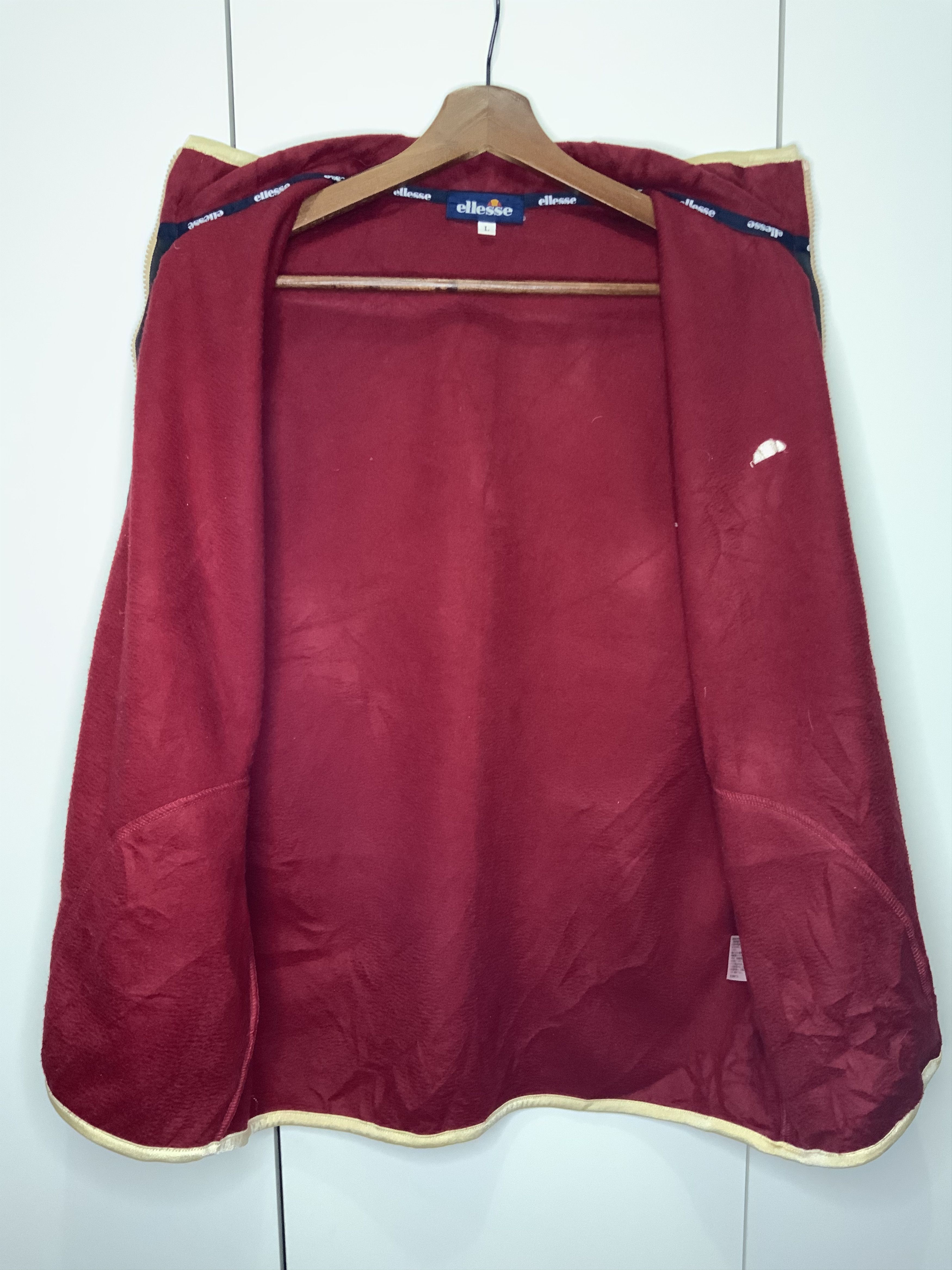 Ellesse Vintage Ellesse Japan Maroon Winter Coduroi Vest Size US L / EU 52-54 / 3 - 3 Thumbnail