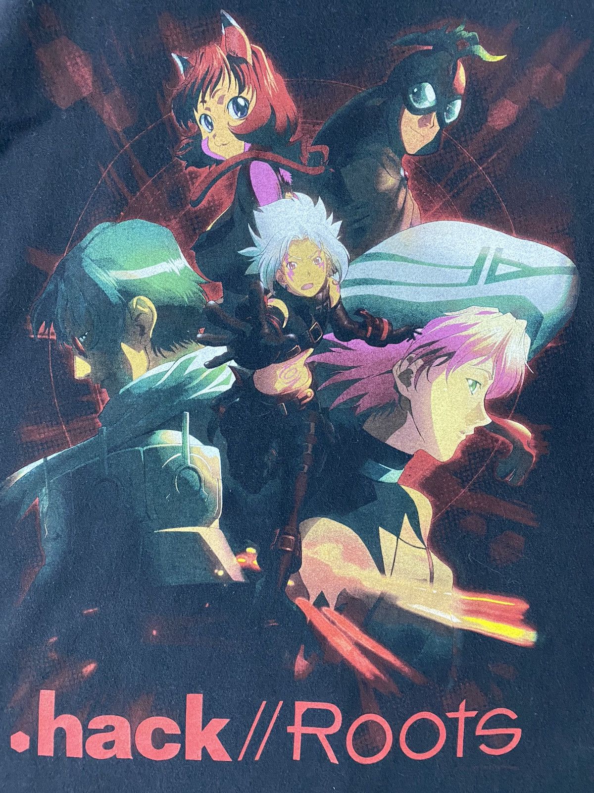Japanese Brand vintage 00s .HACK//ROOTS japanese anime manga rare t-shirts Size US XL / EU 56 / 4 - 3 Thumbnail