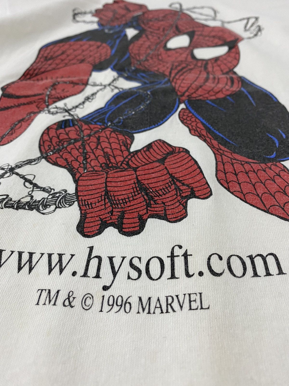 Marvel Comics vintage 1996 SPIDERMAN marvel comic x-men t-shirts Size US M / EU 48-50 / 2 - 5 Thumbnail