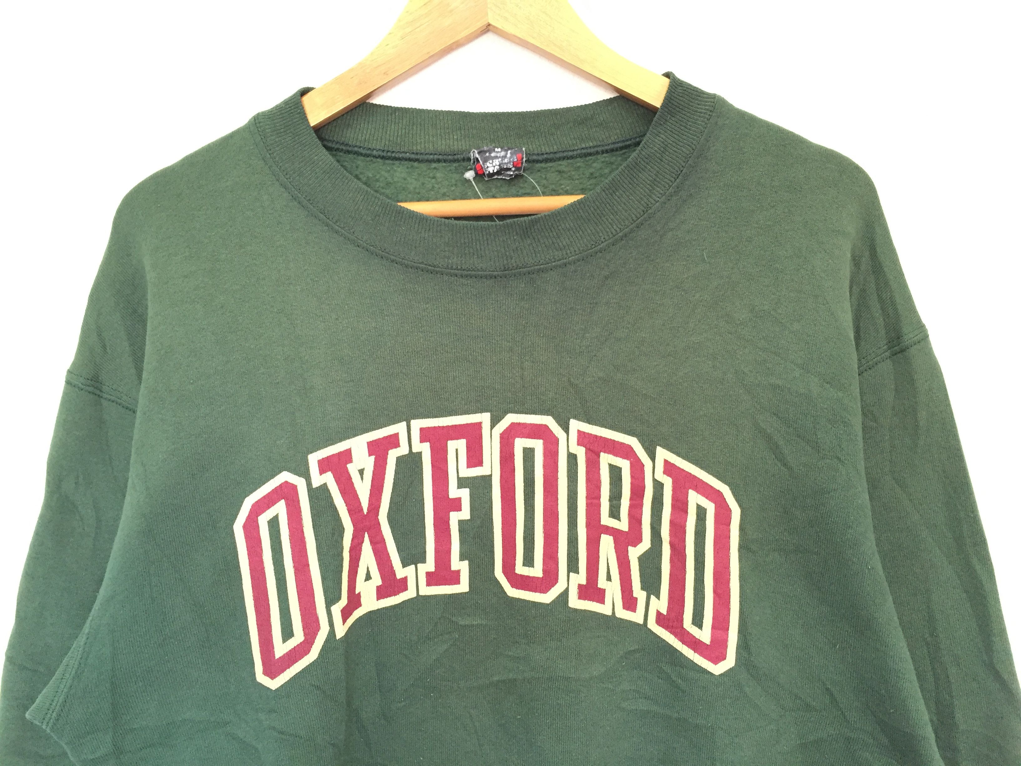 Vintage 90's OXFORD screen star 50/50 poly cotton sweatshirt Size US M / EU 48-50 / 2 - 3 Thumbnail