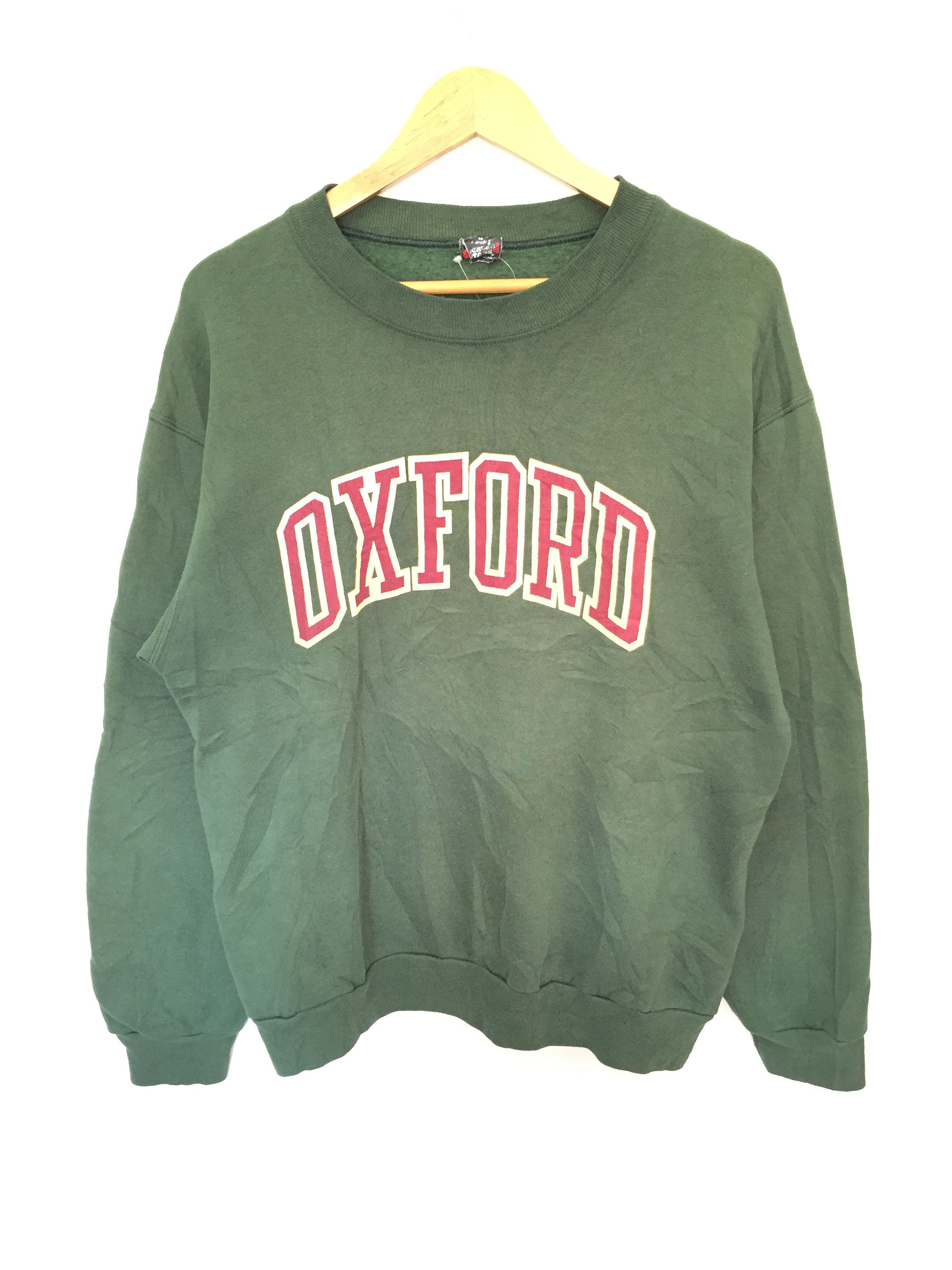 Vintage 90's OXFORD screen star 50/50 poly cotton sweatshirt Size US M / EU 48-50 / 2 - 2 Thumbnail