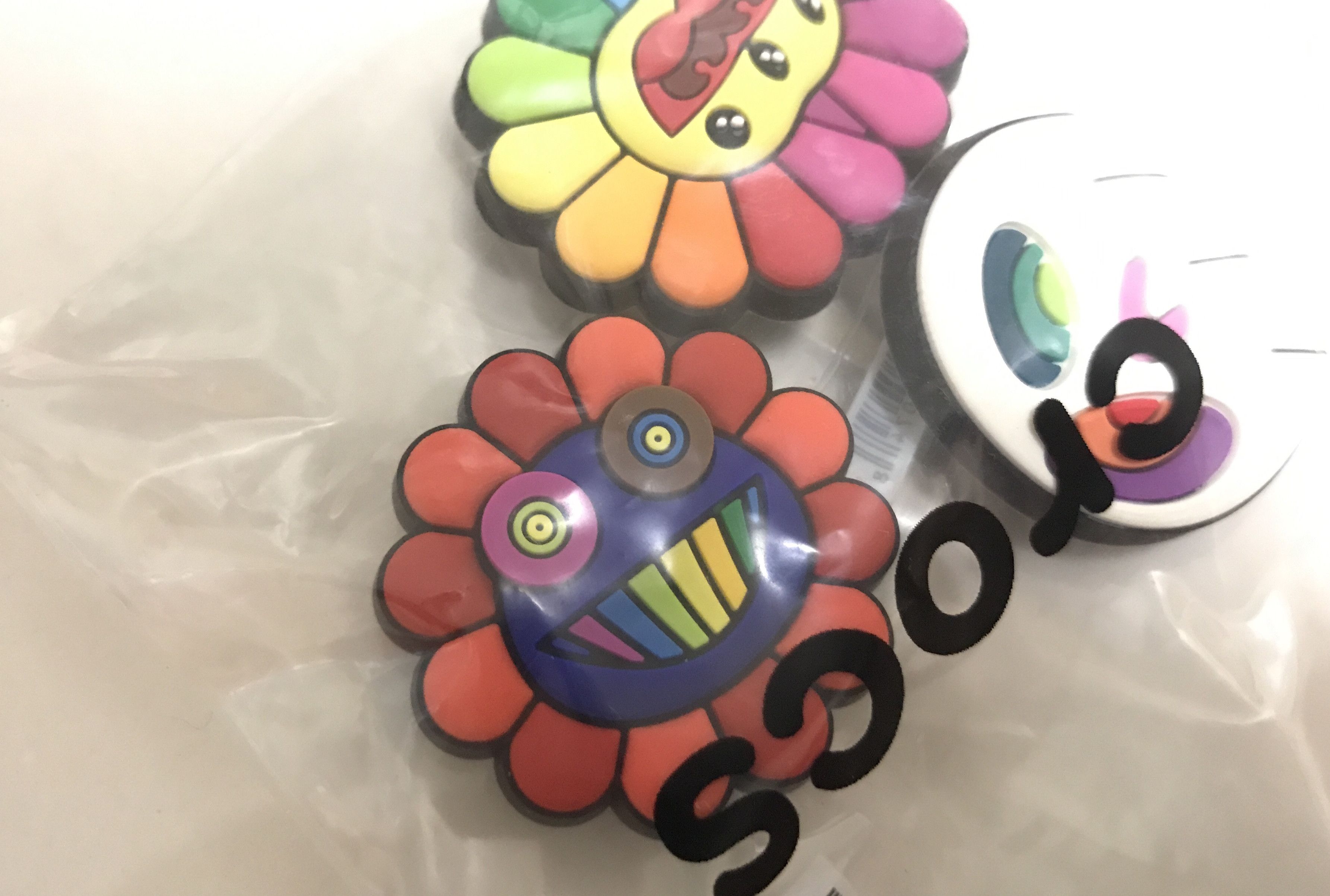Takashi Murakami Takashi Murakami X Crocs Complexcon Jibbtiz set of 6 Size ONE SIZE - 3 Thumbnail