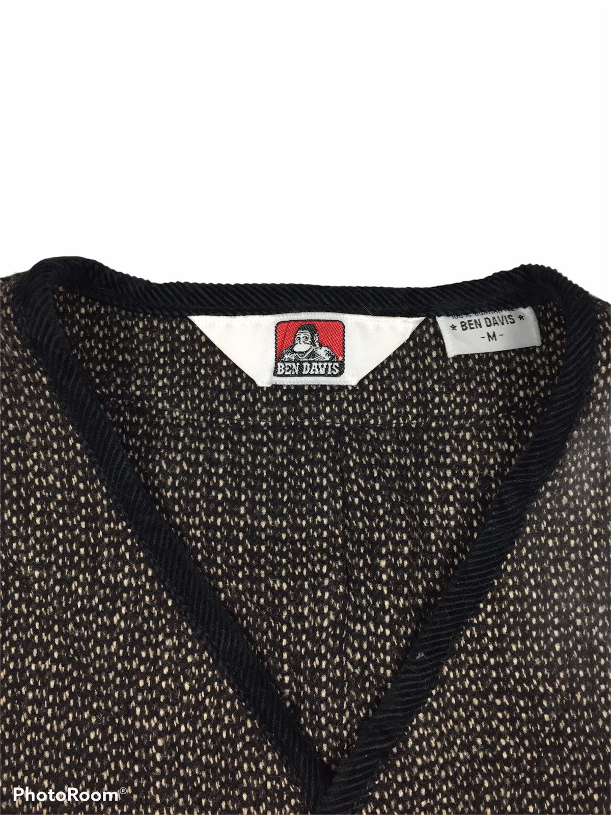 Ben Davis Ben Davis Wool Vest Size 36S - 4 Thumbnail
