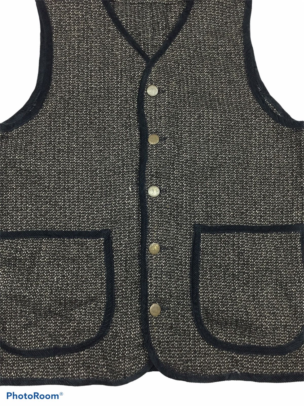 Ben Davis Ben Davis Wool Vest Size 36S - 2 Thumbnail