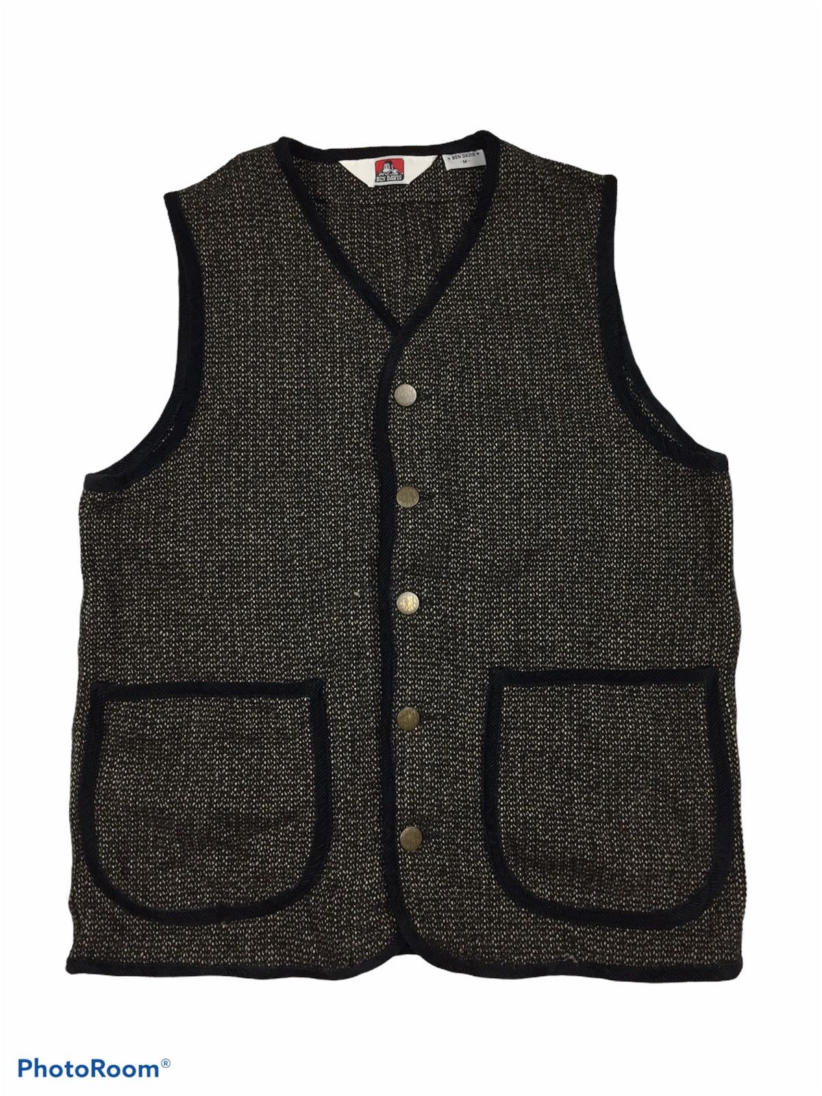Ben Davis Ben Davis Wool Vest Size 36S - 1 Thumbnail