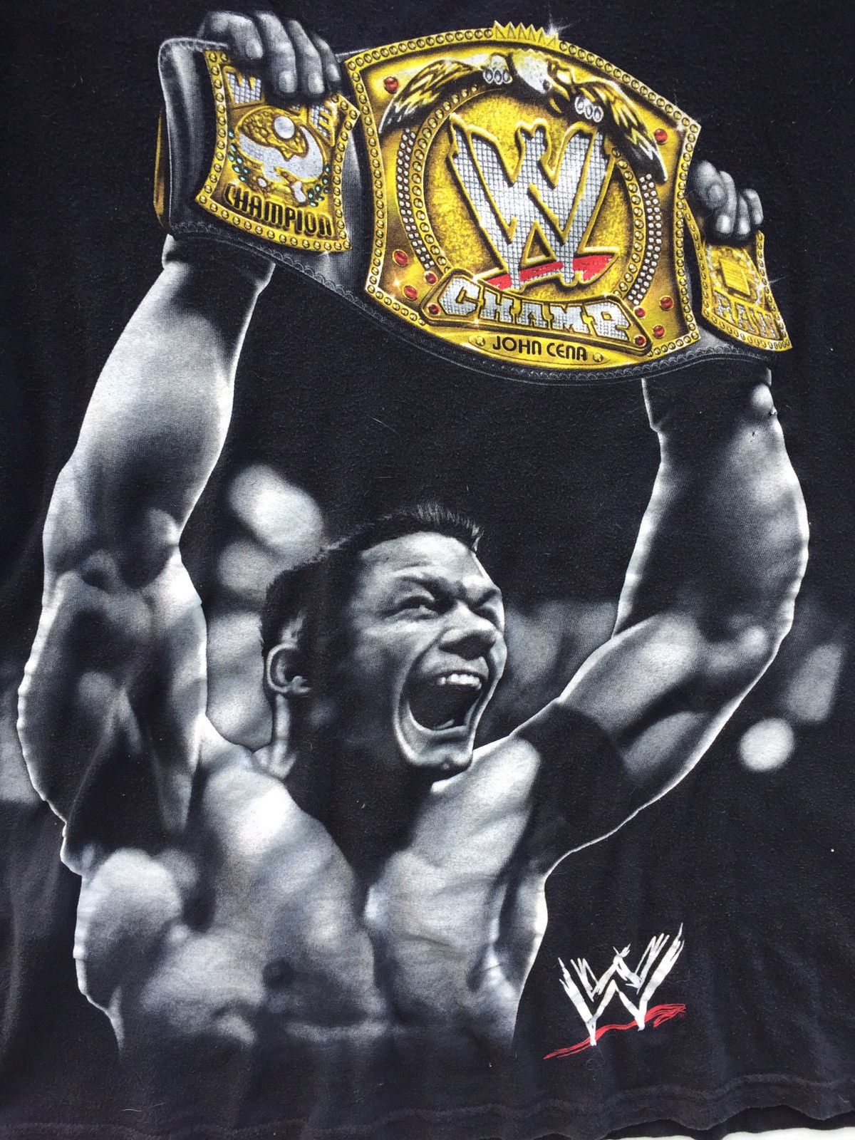 WWE John Cena Champion World Wrestling Entertainments T Shirt Size US L / EU 52-54 / 3 - 3 Thumbnail