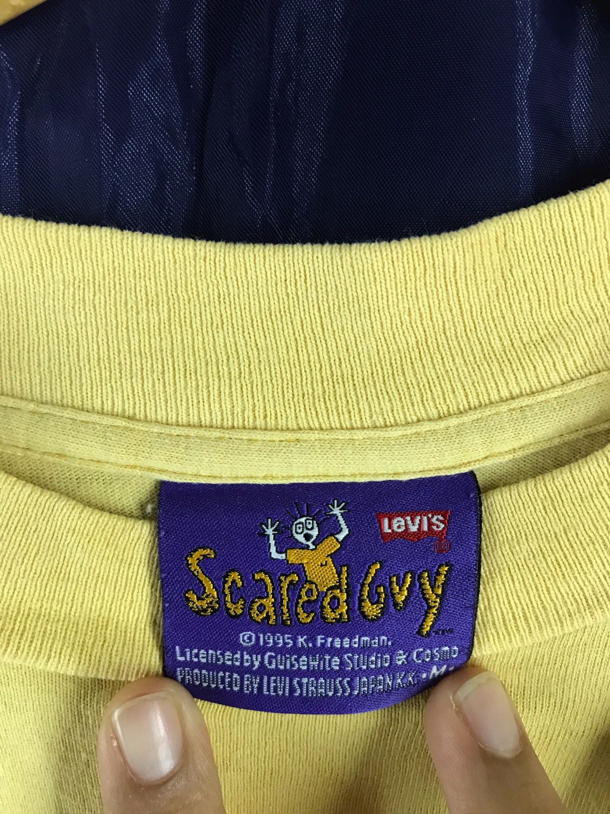 Levi's × Levi's Vintage Clothing × Vintage Vintage Levis Scared Guy By K.Freedman Size US M / EU 48-50 / 2 - 8 Thumbnail