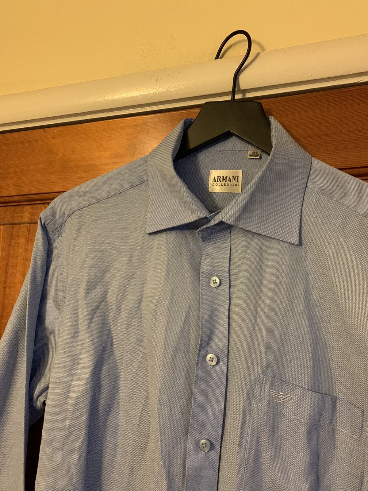 Armani × Giorgio Armani × Vintage *RARE* Vintage Giorgio Armani Collezioni Button Shirt - M Size US M / EU 48-50 / 2 - 3 Thumbnail