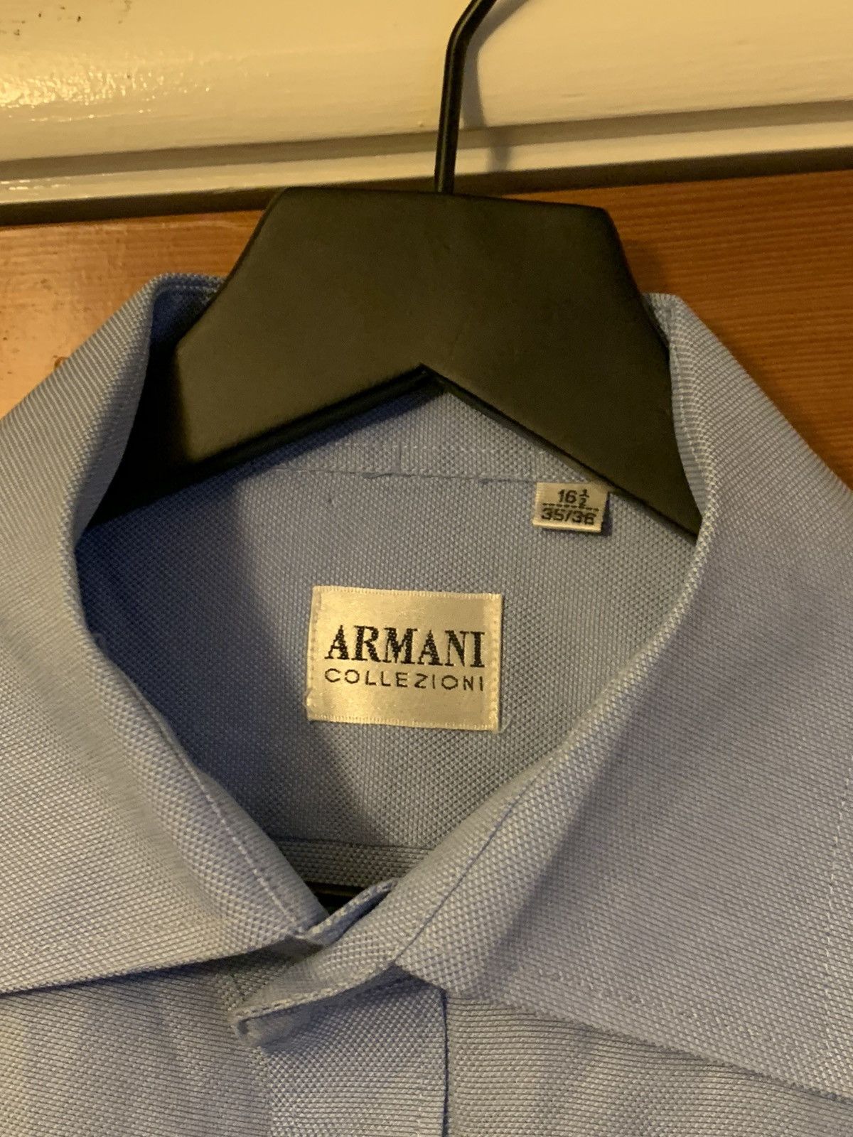 Armani × Giorgio Armani × Vintage *RARE* Vintage Giorgio Armani Collezioni Button Shirt - M Size US M / EU 48-50 / 2 - 5 Thumbnail