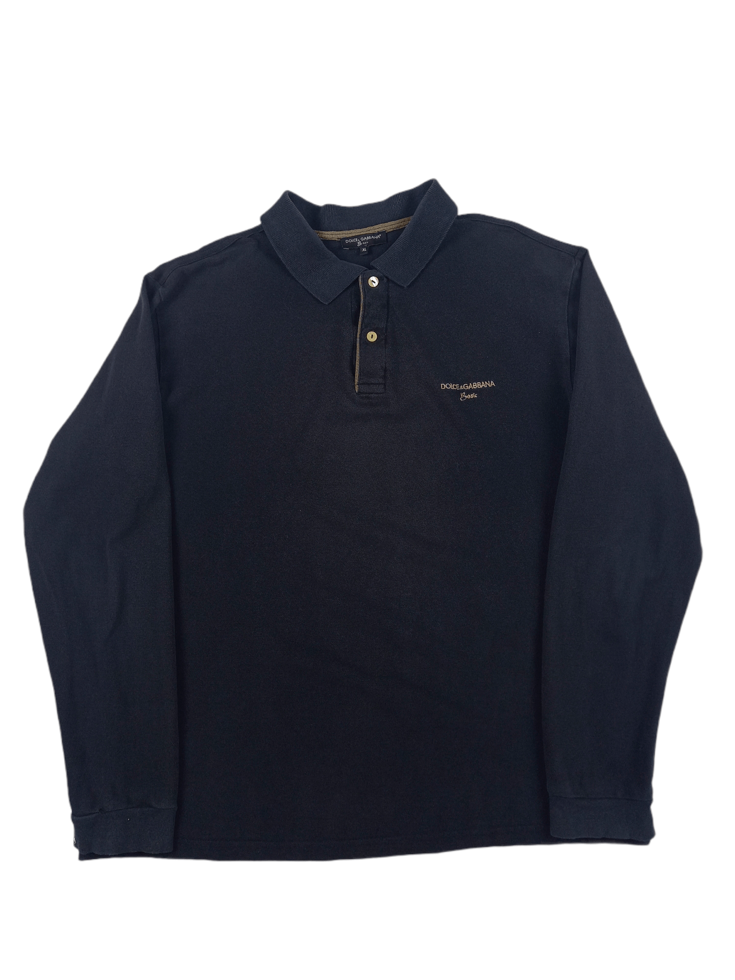 Dolce & Gabbana Dolce Gabana Long sleeve rugby polo Size US XL / EU 56 / 4 - 1 Thumbnail