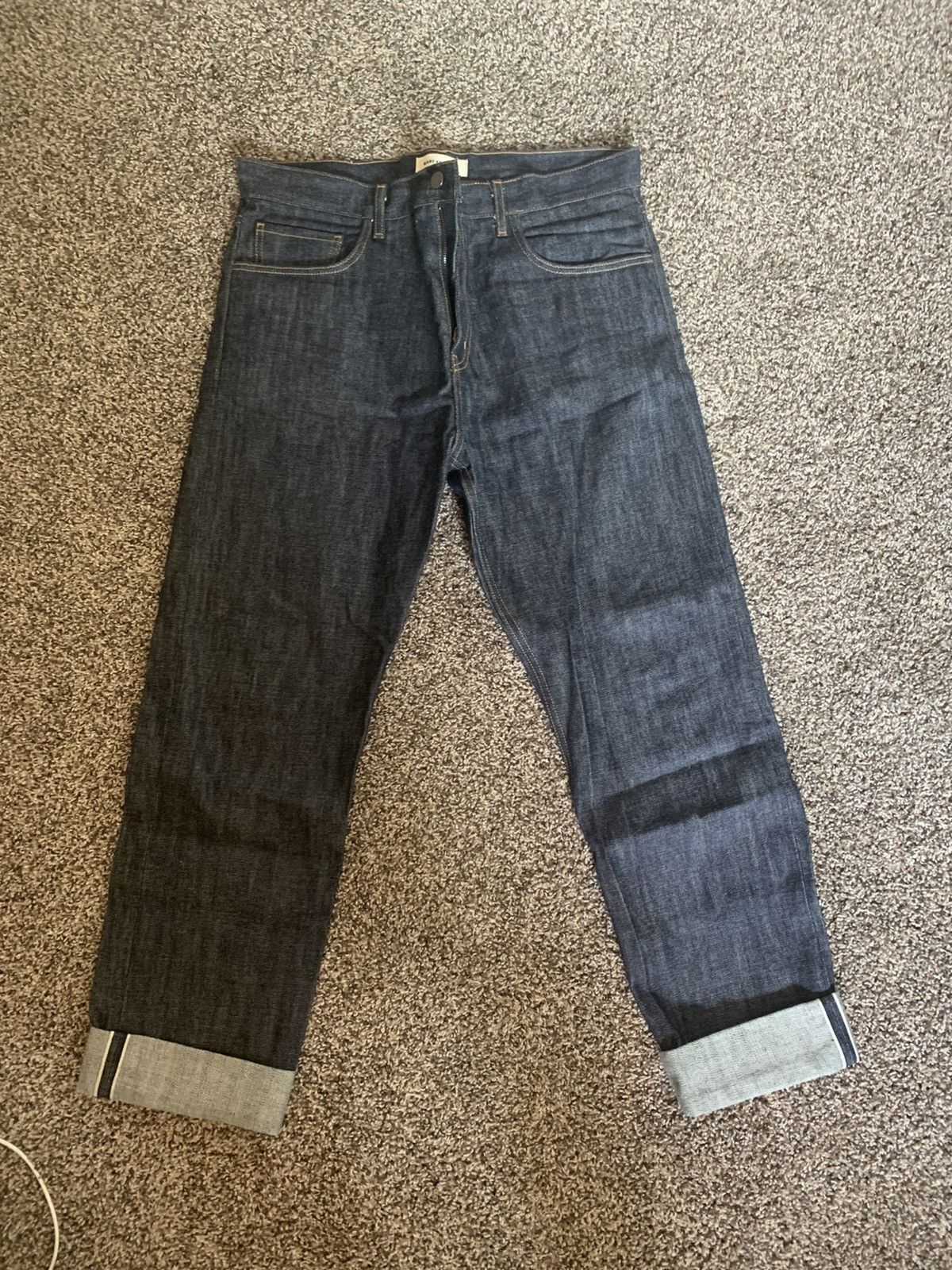 Bare Knuckles 14oz Selvedge Denim - Raw Indigo | Grailed