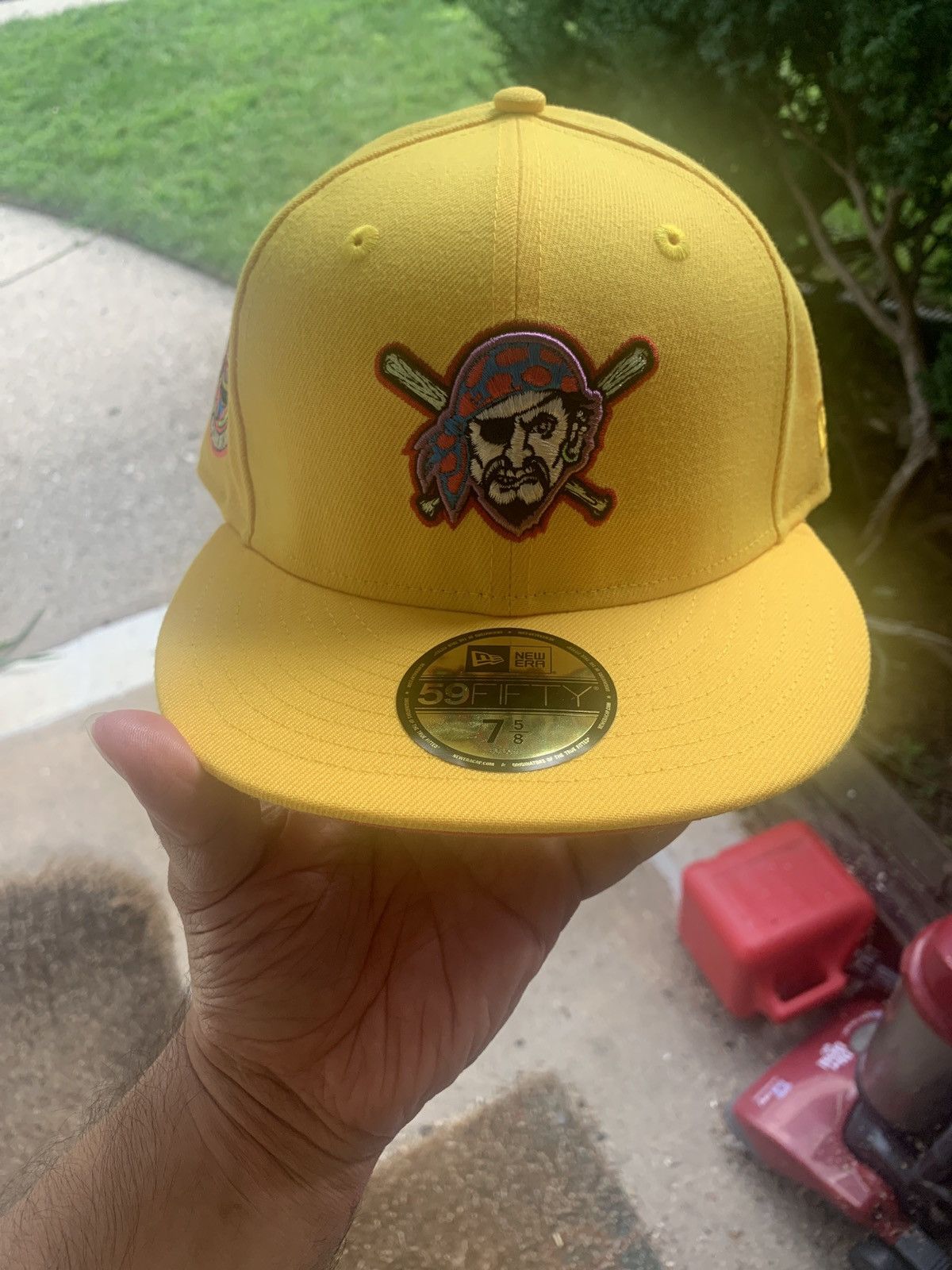 finally breaking out my mac miller pirates 🏴‍☠️🔥 #hatclub #fittedhat