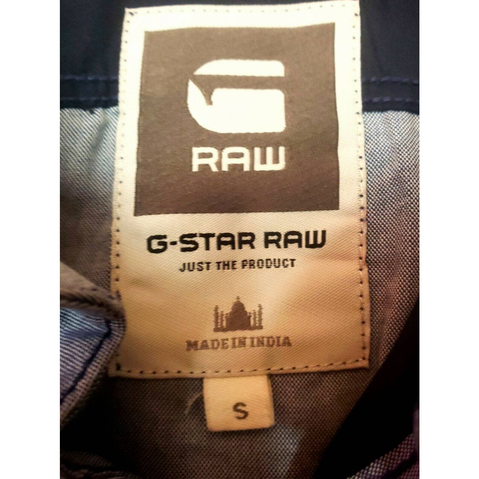 G-Star Raw Denim Long Sleeve Pocket Button Tailor Casual