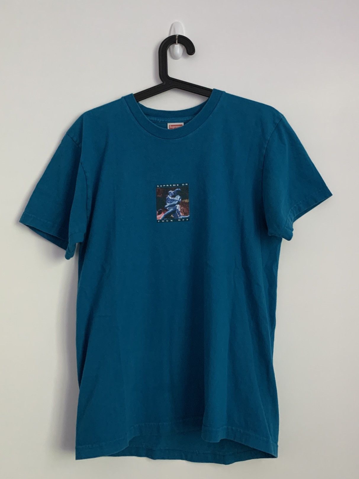 Supreme Supreme or Fuck Off Tee Size US M / EU 48-50 / 2 - 1 Thumbnail
