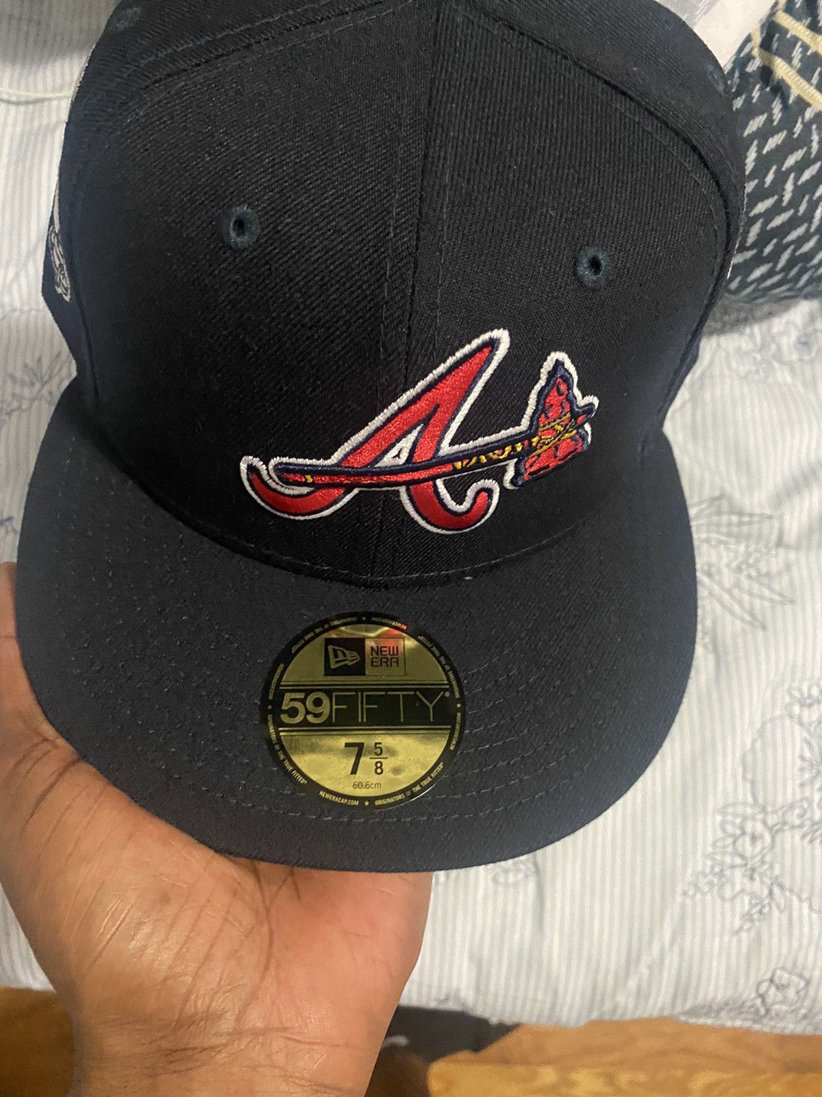 7 5/8 new era offset Nawf fashion Atlanta Braves