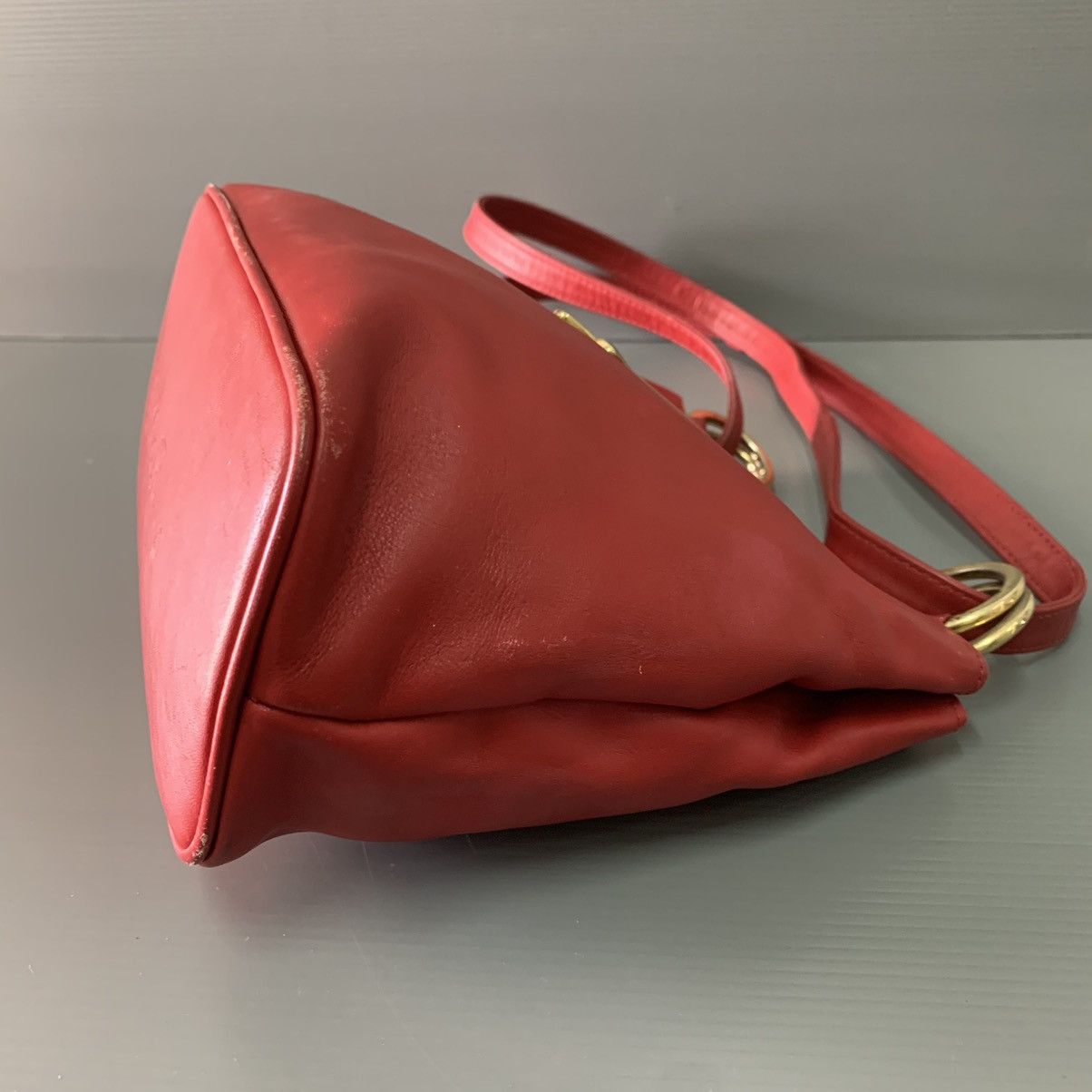 Paloma Picasso Paloma Picasso Red Sling Shoulder Bag Size ONE SIZE - 8 Thumbnail