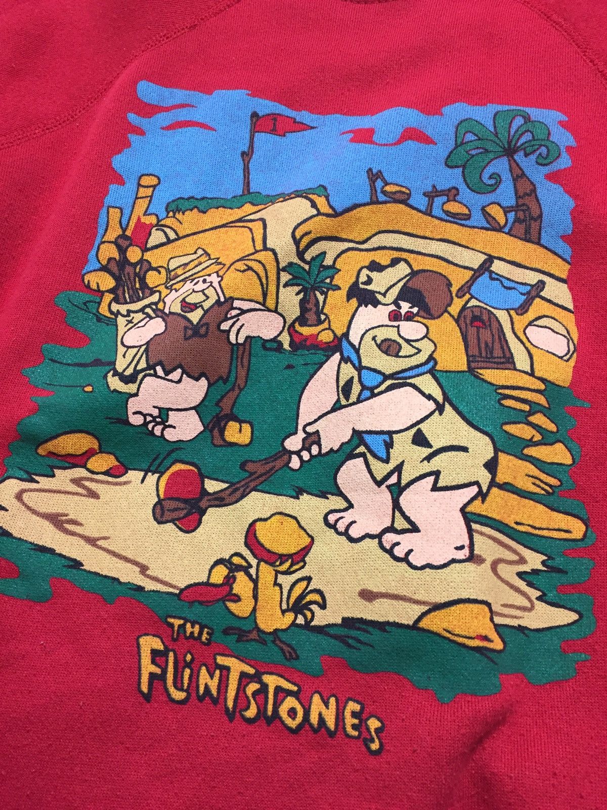 Vintage Vintage The Flintstones Sweatshirt Size US M / EU 48-50 / 2 - 3 Thumbnail