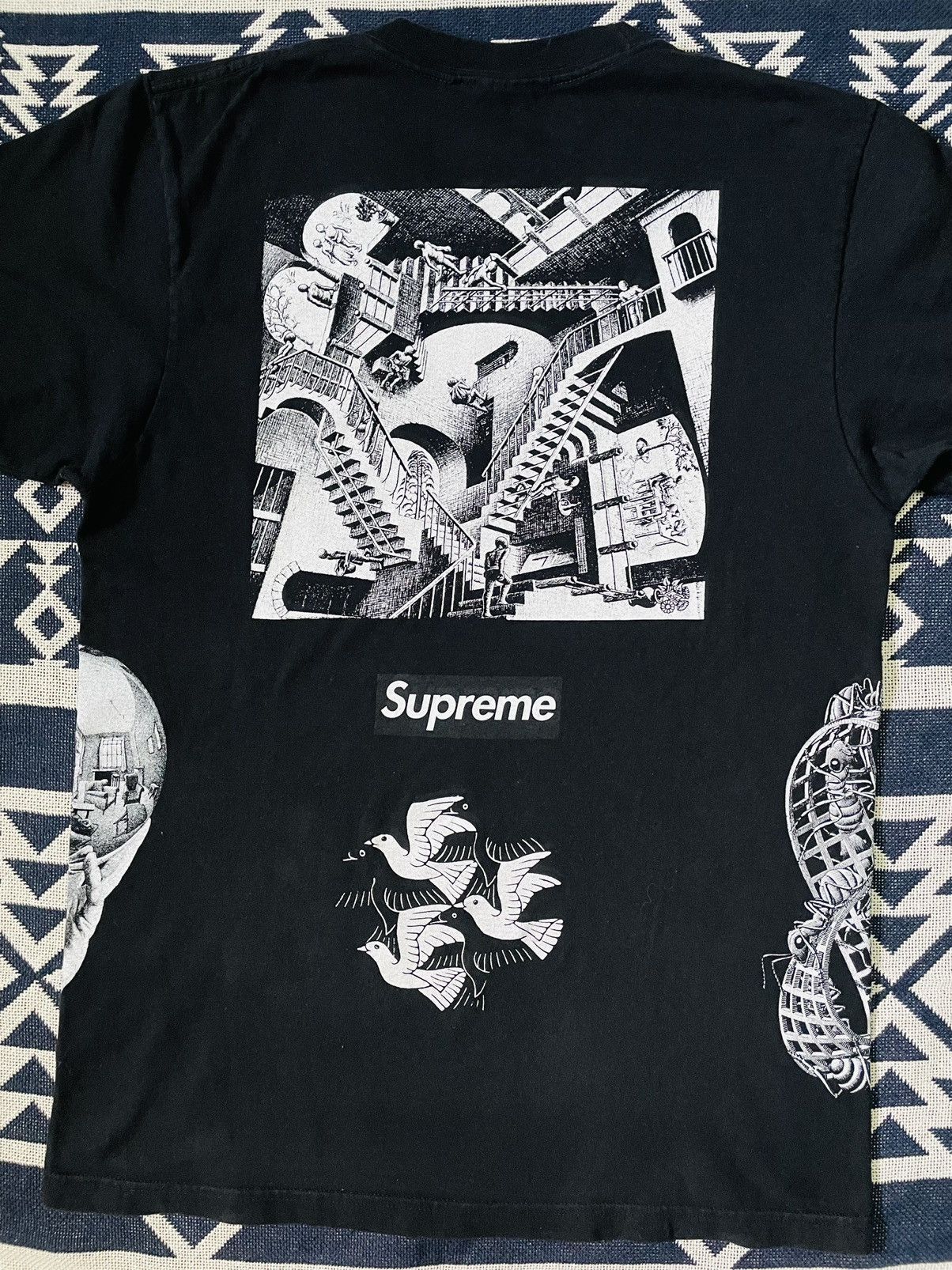 Supreme Supreme X Mc Escher 2017 T Shirt Size US M / EU 48-50 / 2 - 8 Thumbnail