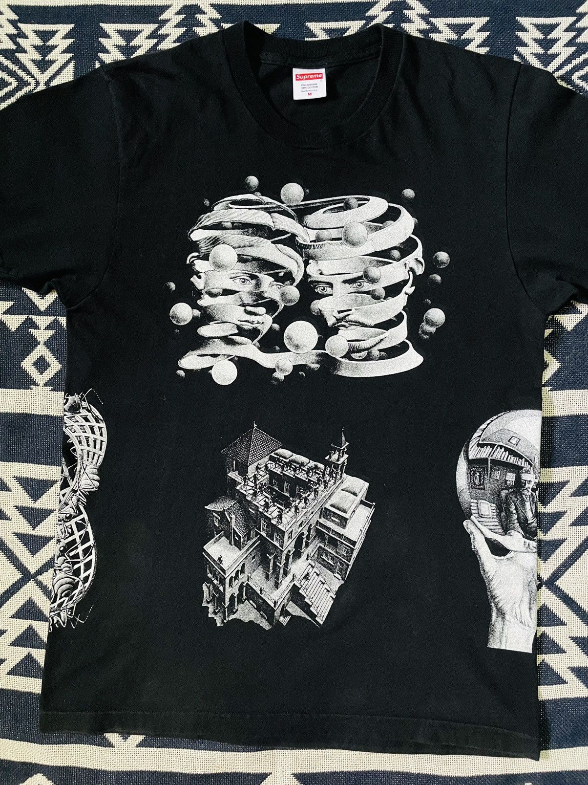 Supreme Supreme X Mc Escher 2017 T Shirt Size US M / EU 48-50 / 2 - 7 Thumbnail