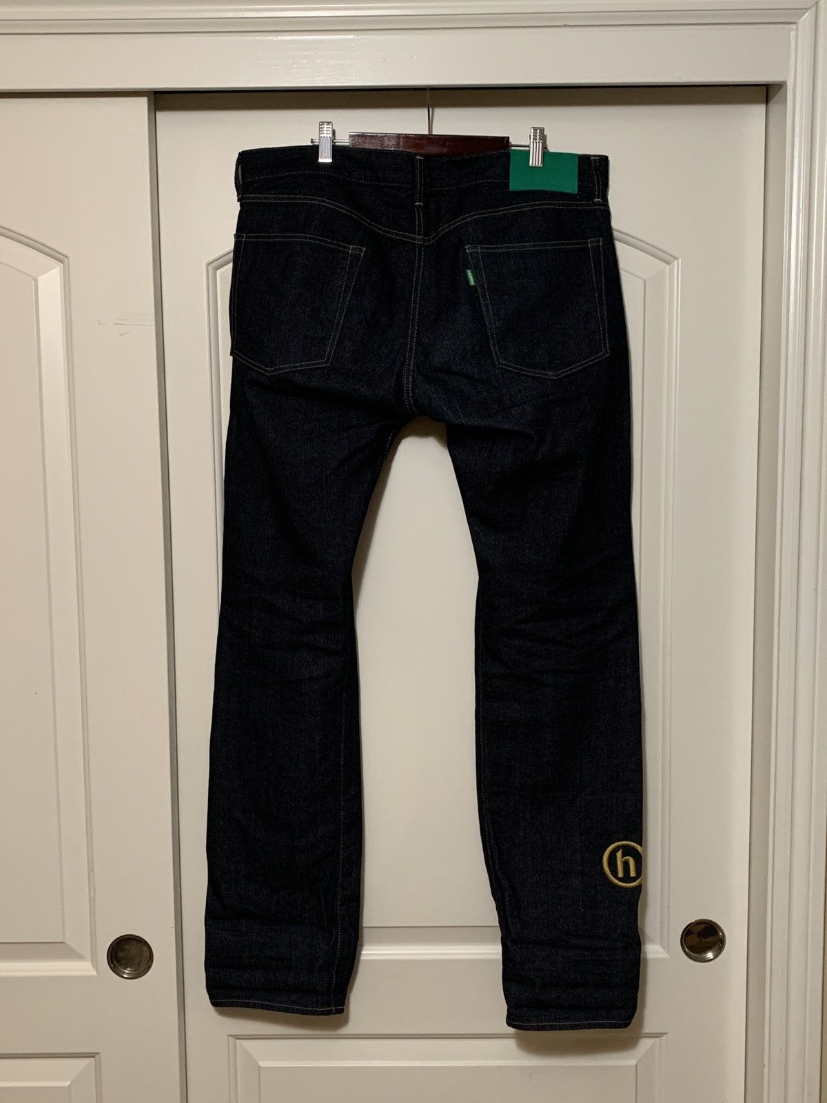 HIDDEN HIDDEN NY Raw / Selvedge Denim Jeans Size US 34 / EU 50 - 1 Thumbnail