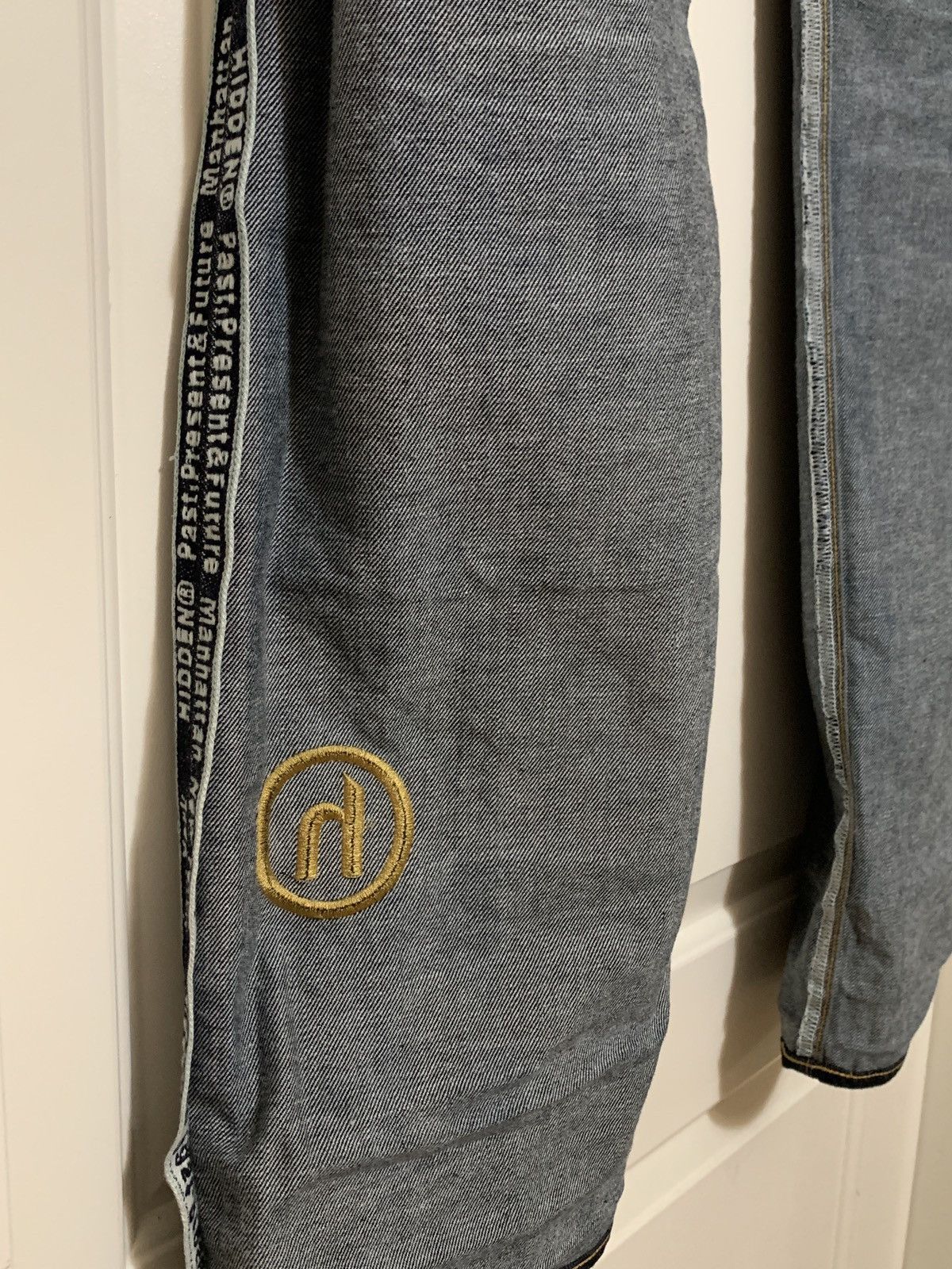 HIDDEN HIDDEN NY Raw / Selvedge Denim Jeans Size US 34 / EU 50 - 7 Thumbnail
