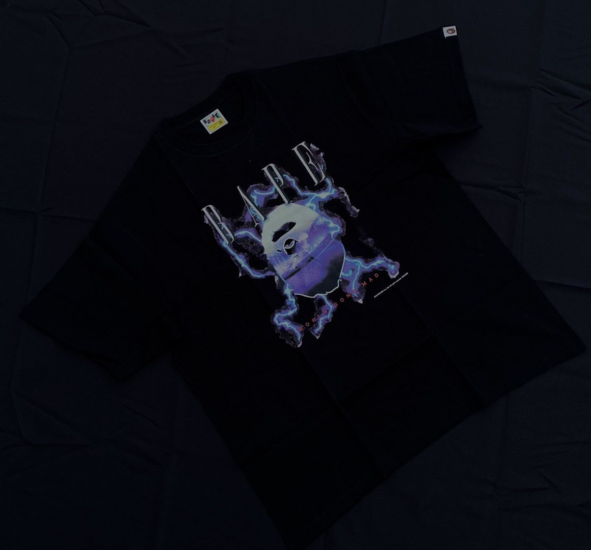 Bape Bape Lightning Tee Size US XXL / EU 58 / 5 - 3 Thumbnail