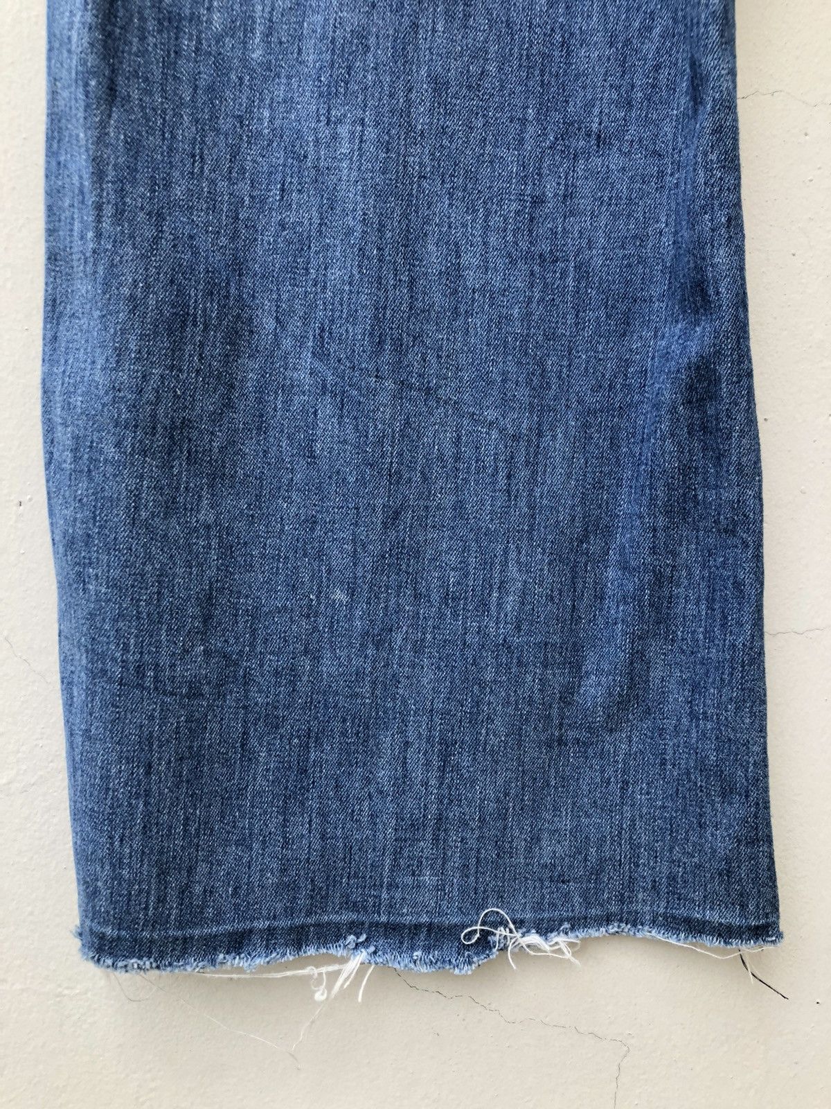 Levi's Vintage 70s Levi’s Panatela Released Hem Flare Denim Trouser Size US 34 / EU 50 - 15 Thumbnail