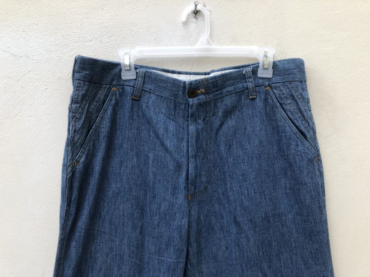 Levi's Vintage 70s Levi’s Panatela Released Hem Flare Denim Trouser Size US 34 / EU 50 - 2 Thumbnail
