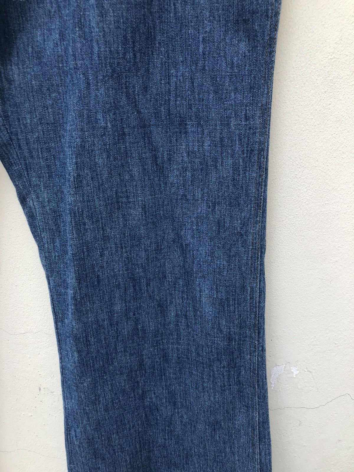 Levi's Vintage 70s Levi’s Panatela Released Hem Flare Denim Trouser Size US 34 / EU 50 - 9 Thumbnail
