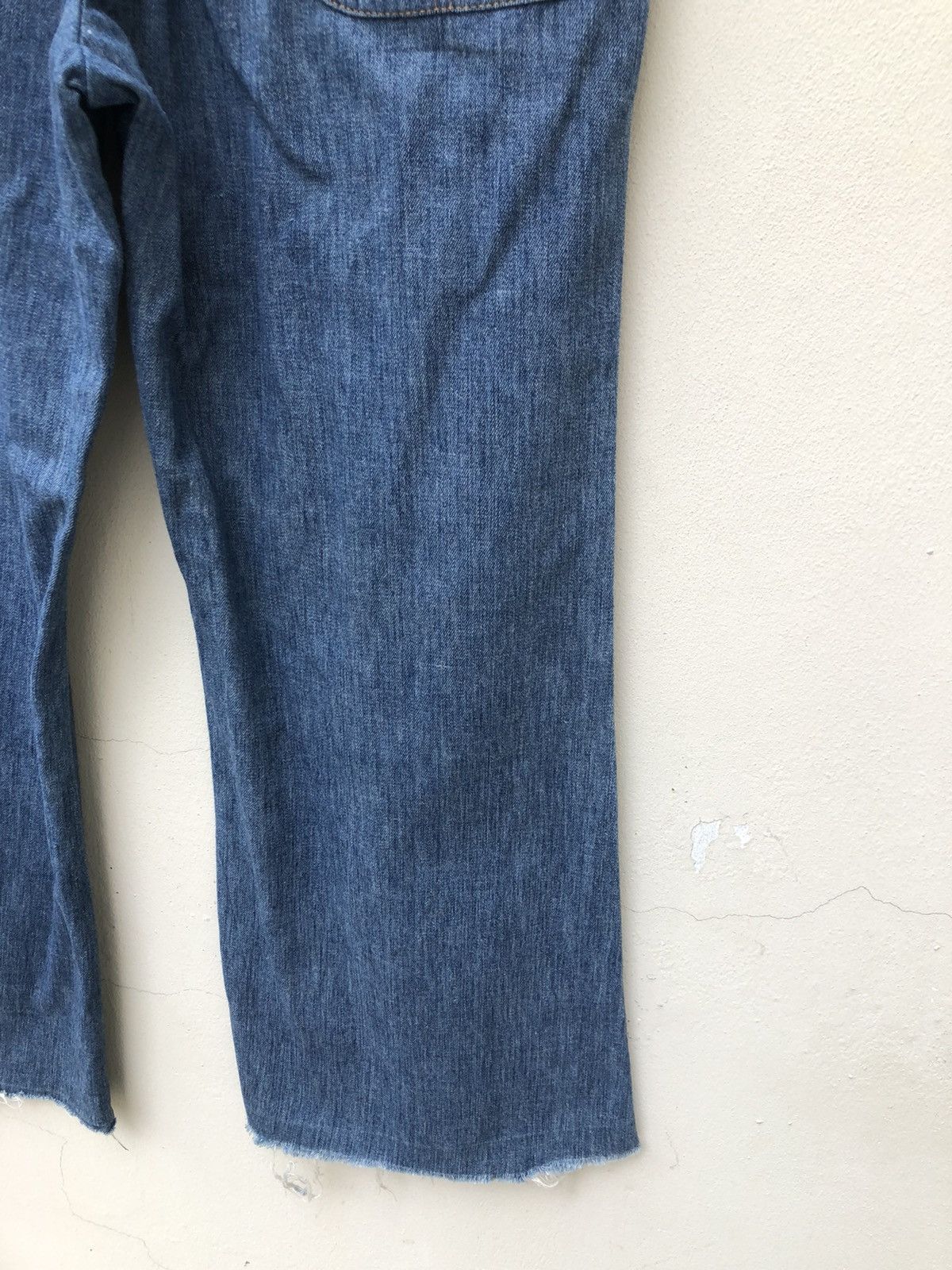 Levi's Vintage 70s Levi’s Panatela Released Hem Flare Denim Trouser Size US 34 / EU 50 - 18 Thumbnail