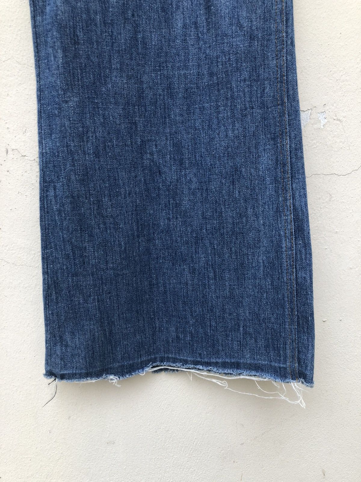 Levi's Vintage 70s Levi’s Panatela Released Hem Flare Denim Trouser Size US 34 / EU 50 - 10 Thumbnail