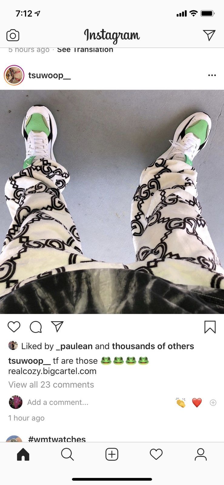 Other tsuwoop cozy pants M white x black Size US 30 / EU 46 - 7 Thumbnail