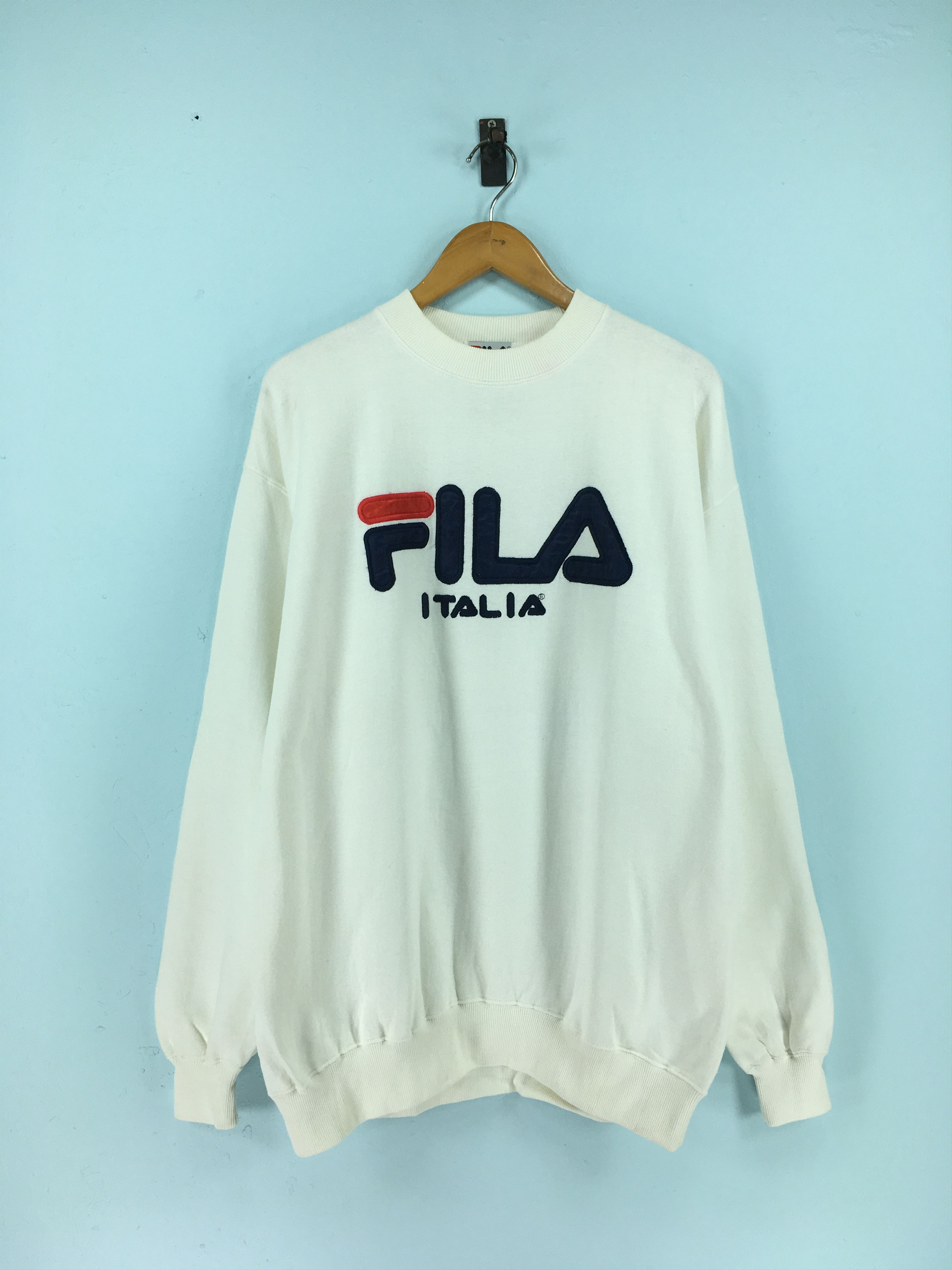 Vintage FILA ITALIA Pullover Sweatshirt Unisex Size L