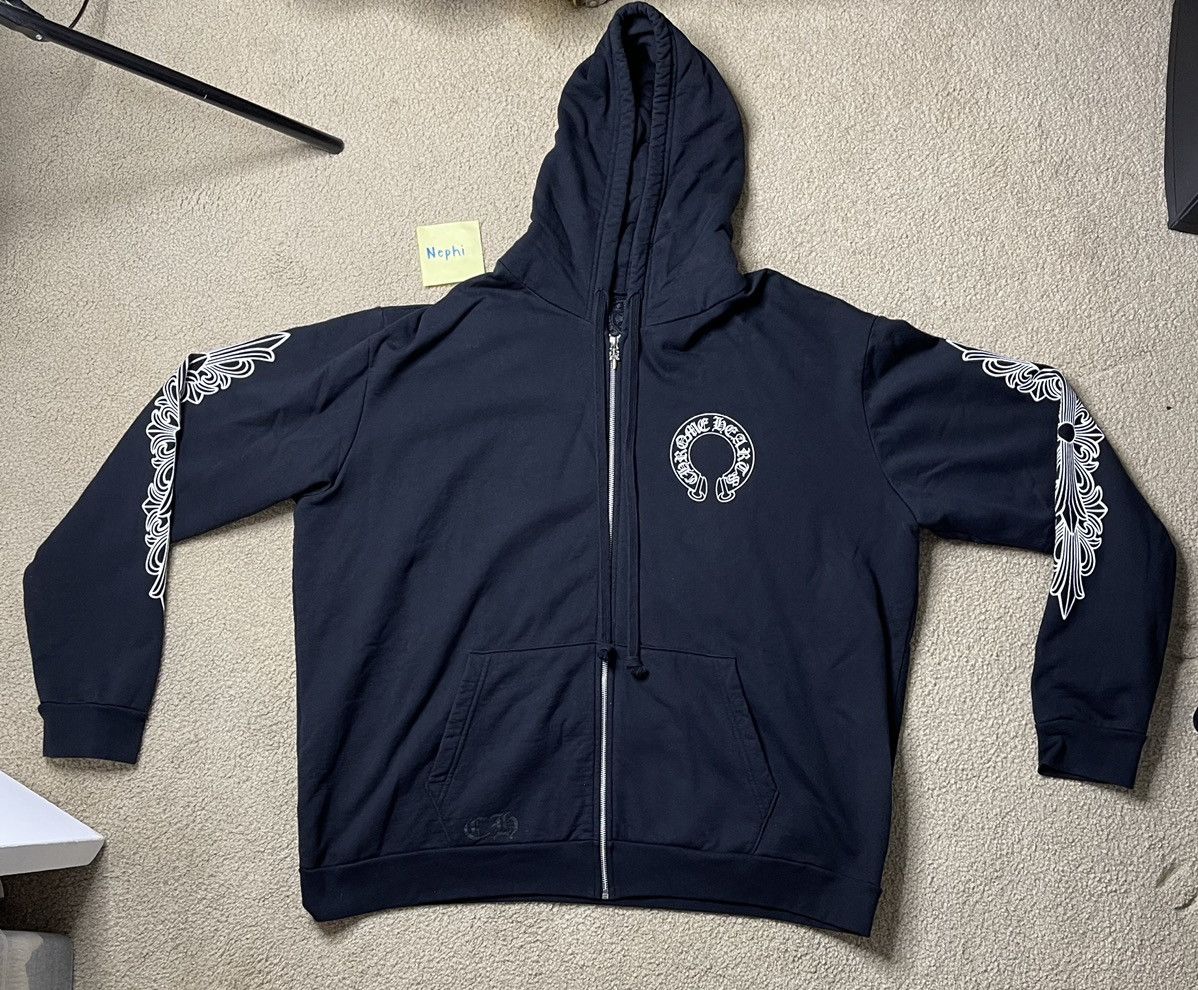 Chrome Hearts Chrome Hearts Zip Hoodie | Grailed