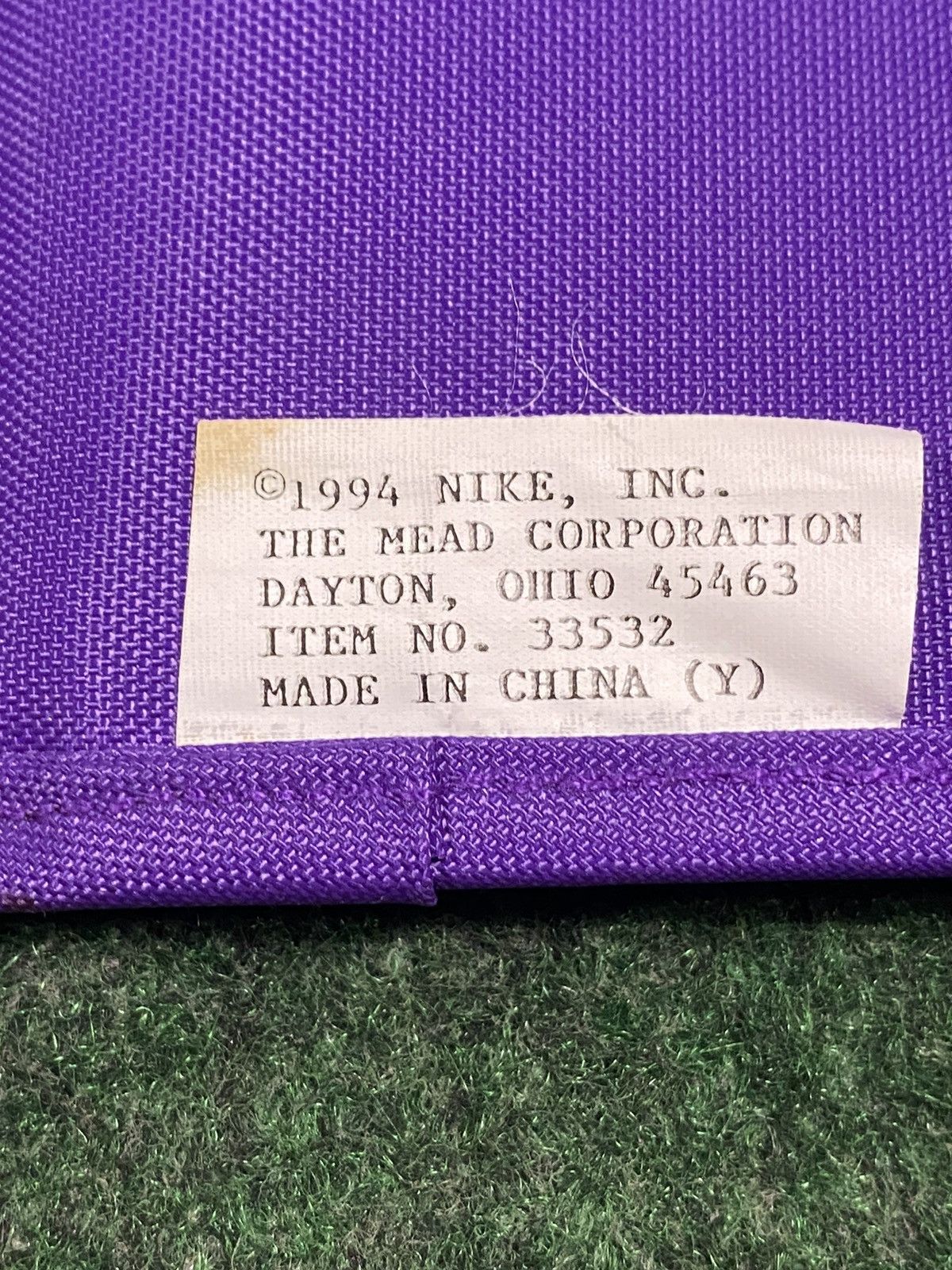 Nike Vintage 1994 Nike Swoosh Mead Trapper Keeper Size ONE SIZE - 5 Thumbnail