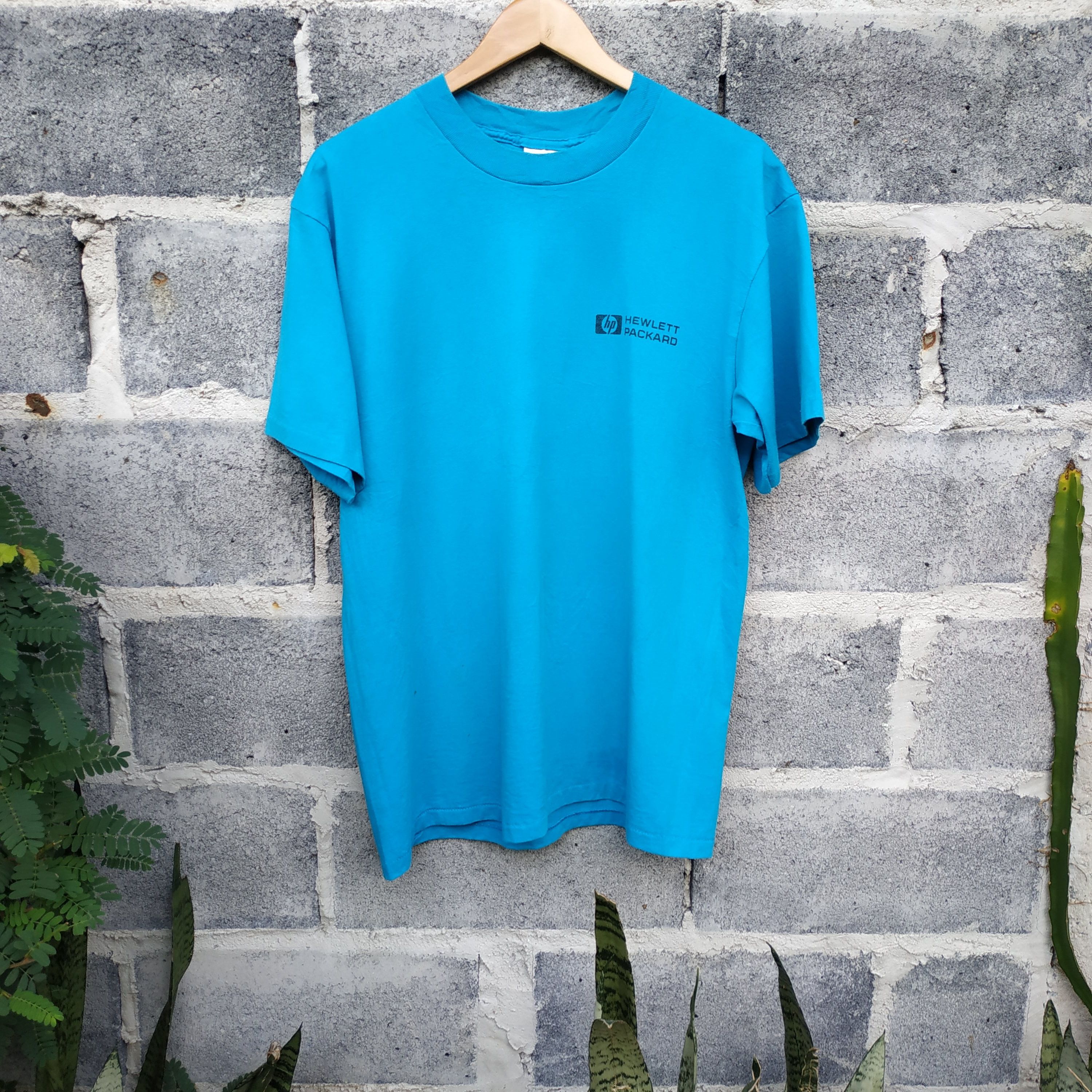 Vintage 90s HP Hewlett Packard Mini Logo T-Shirt