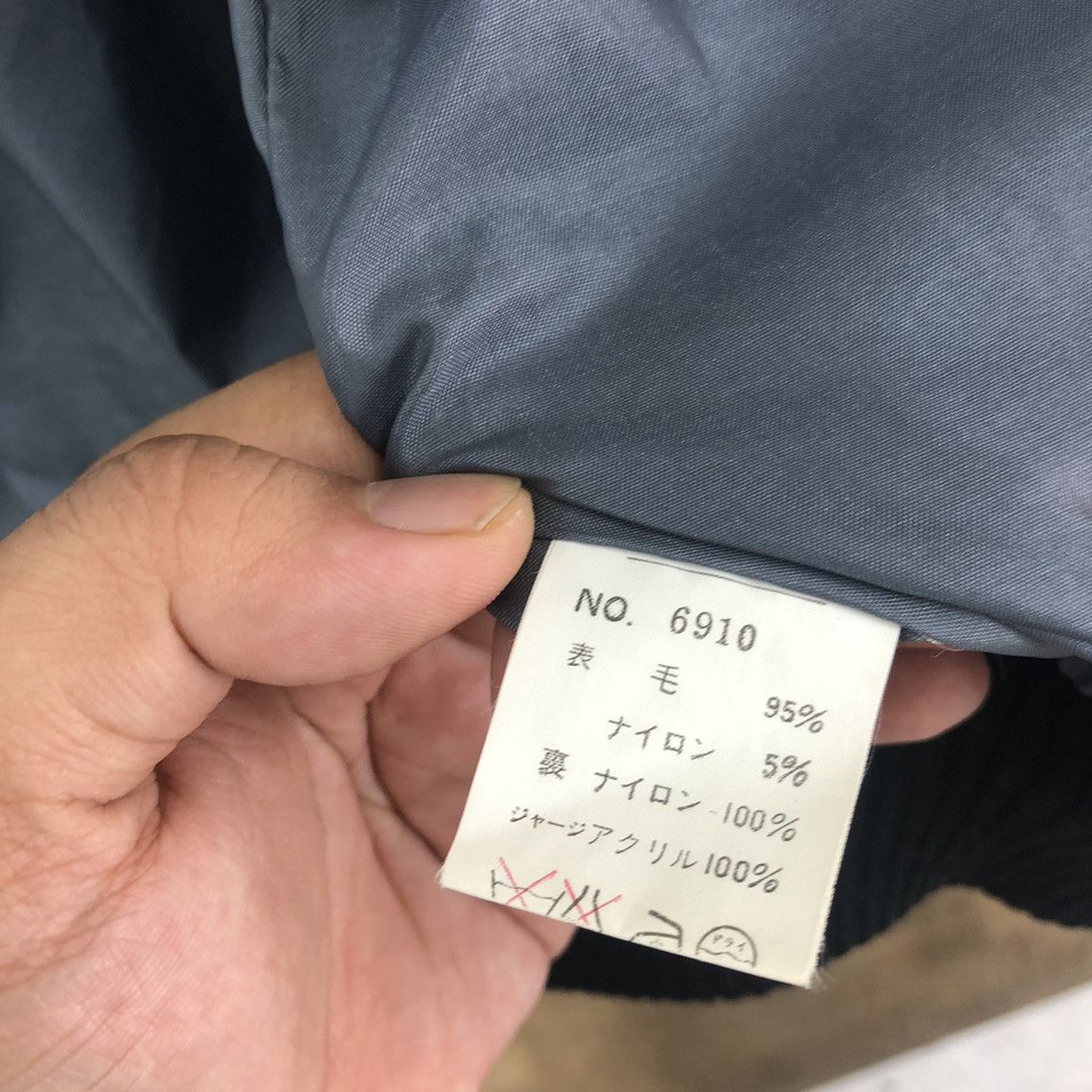 Japanese Brand VINTAGE JAPANESE BRAND GREY WOOL VARSITY JACKET #1867 Size US M / EU 48-50 / 2 - 7 Thumbnail