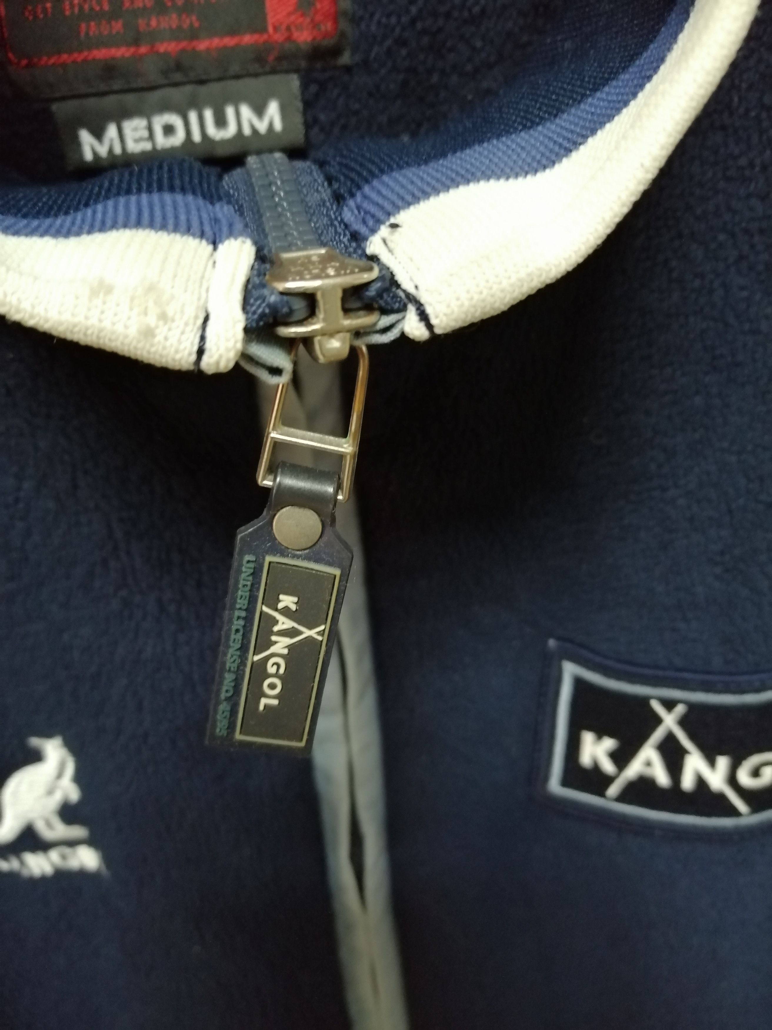 Kangol × Vintage Vintage Kangol fleece jacket Size US M / EU 48-50 / 2 - 9 Thumbnail