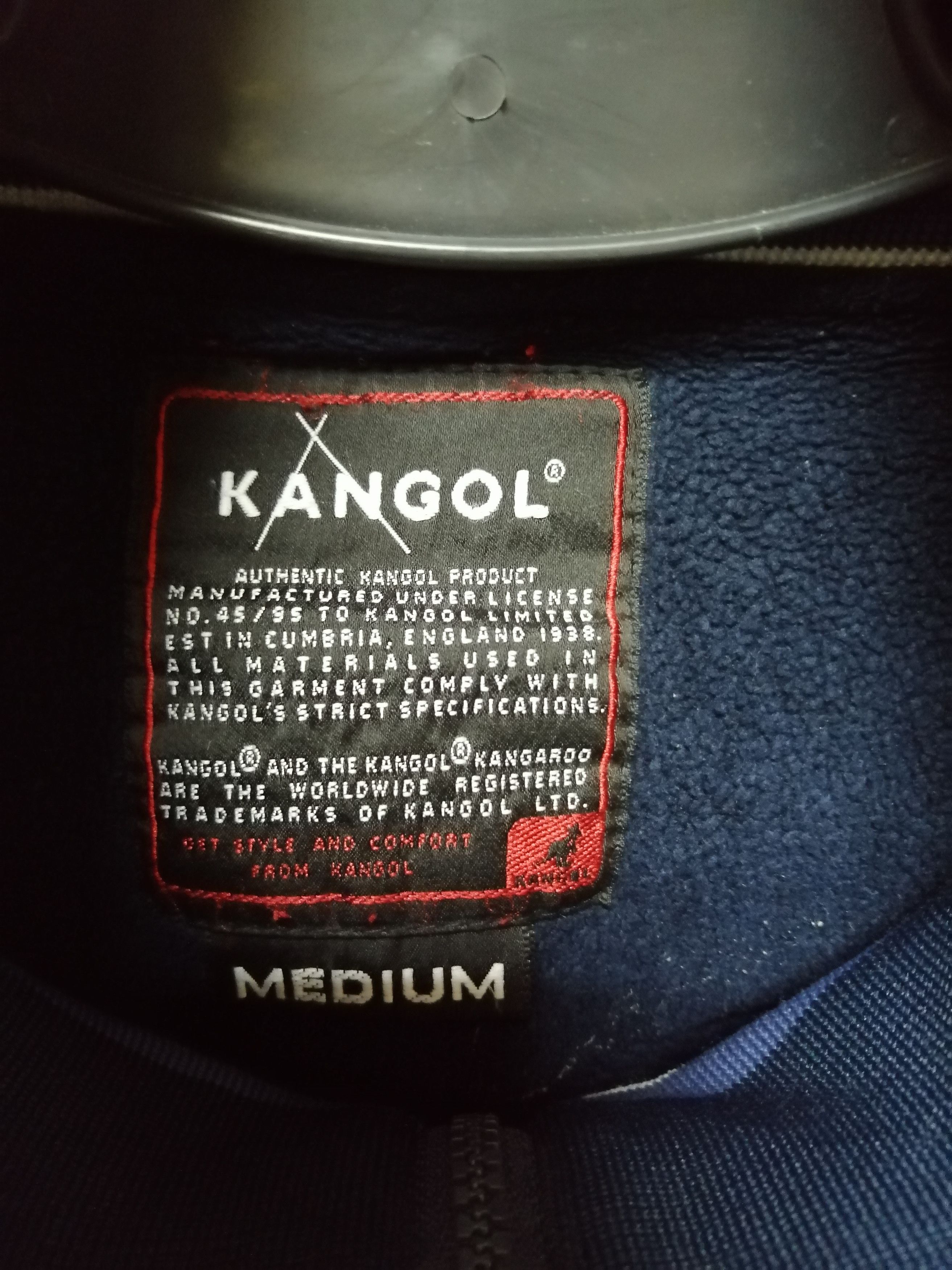 Kangol × Vintage Vintage Kangol fleece jacket Size US M / EU 48-50 / 2 - 8 Thumbnail