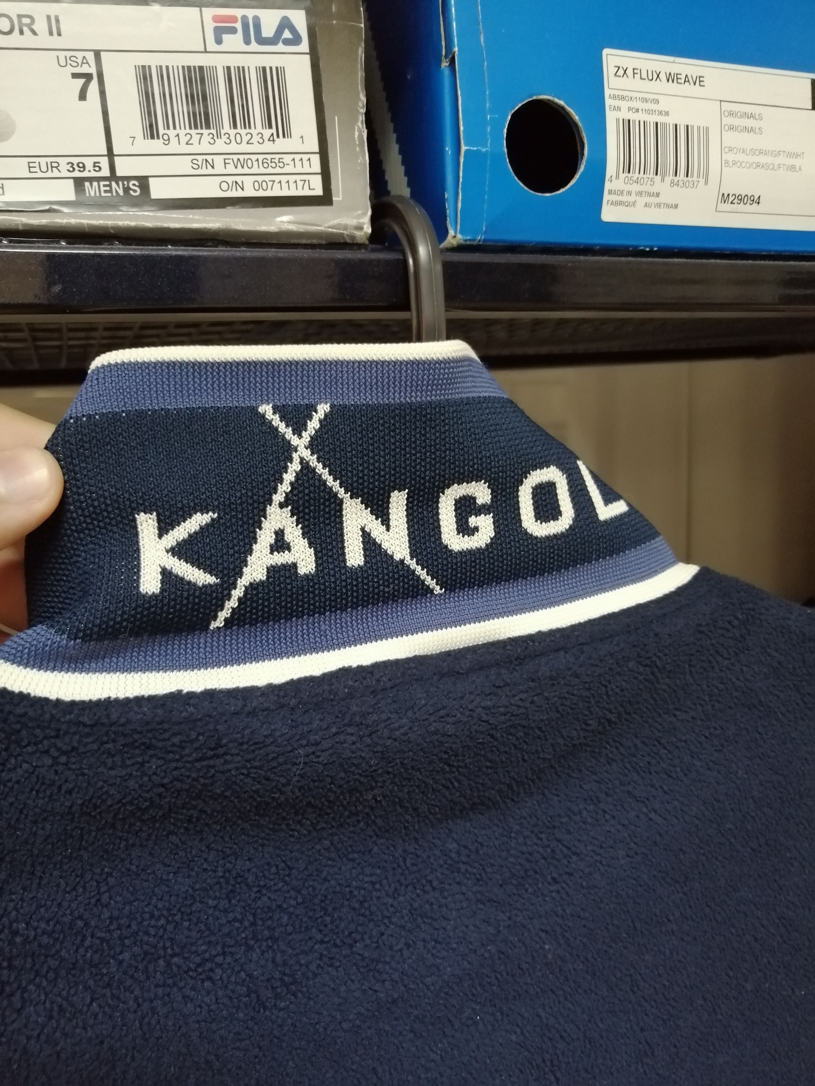 Kangol × Vintage Vintage Kangol fleece jacket Size US M / EU 48-50 / 2 - 4 Thumbnail