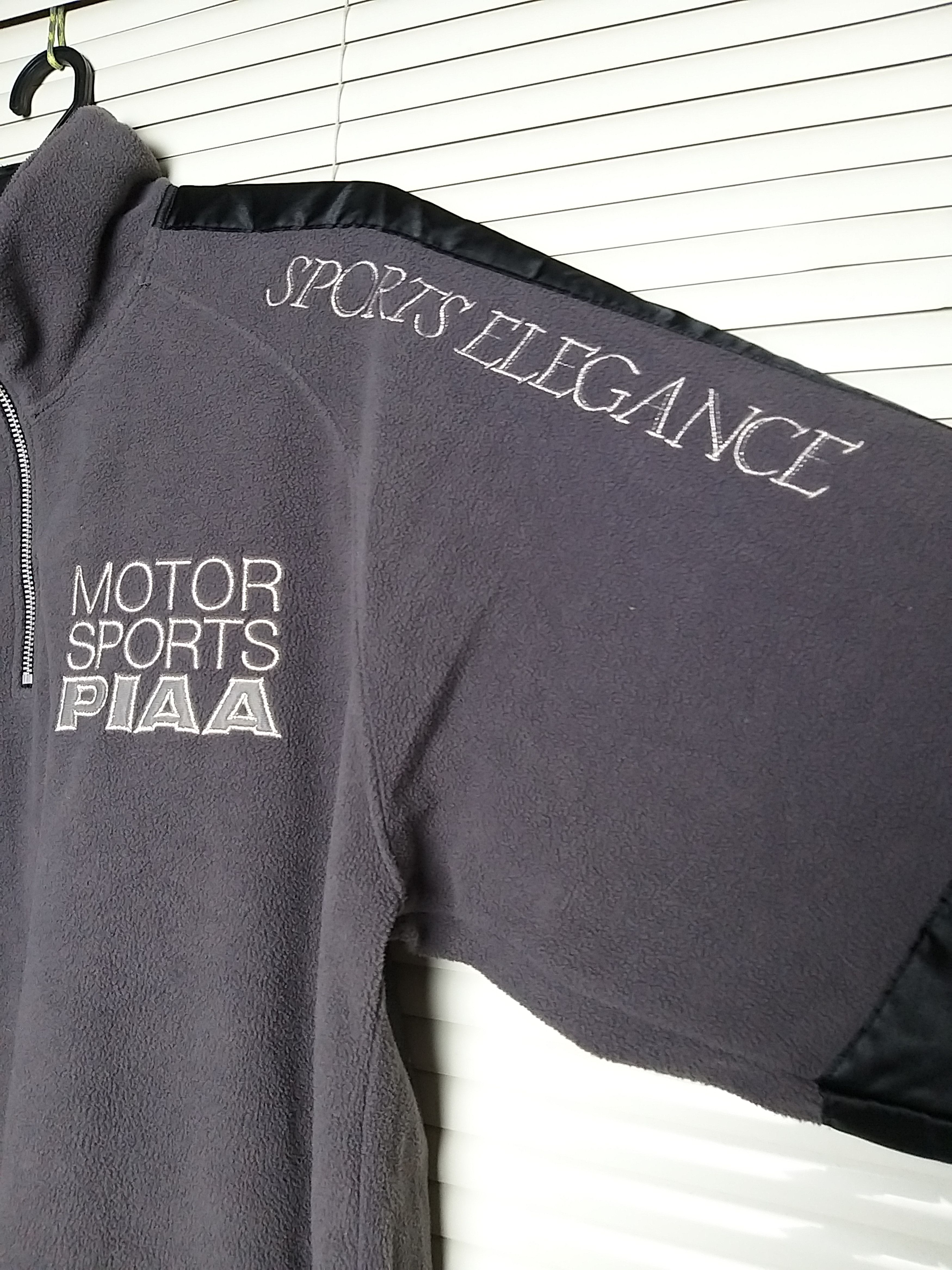 Sports Specialties VINTAGE PIAA MOTORSPORTS EMBROIDERY FLEECE JACKET Size US XL / EU 56 / 4 - 5 Thumbnail