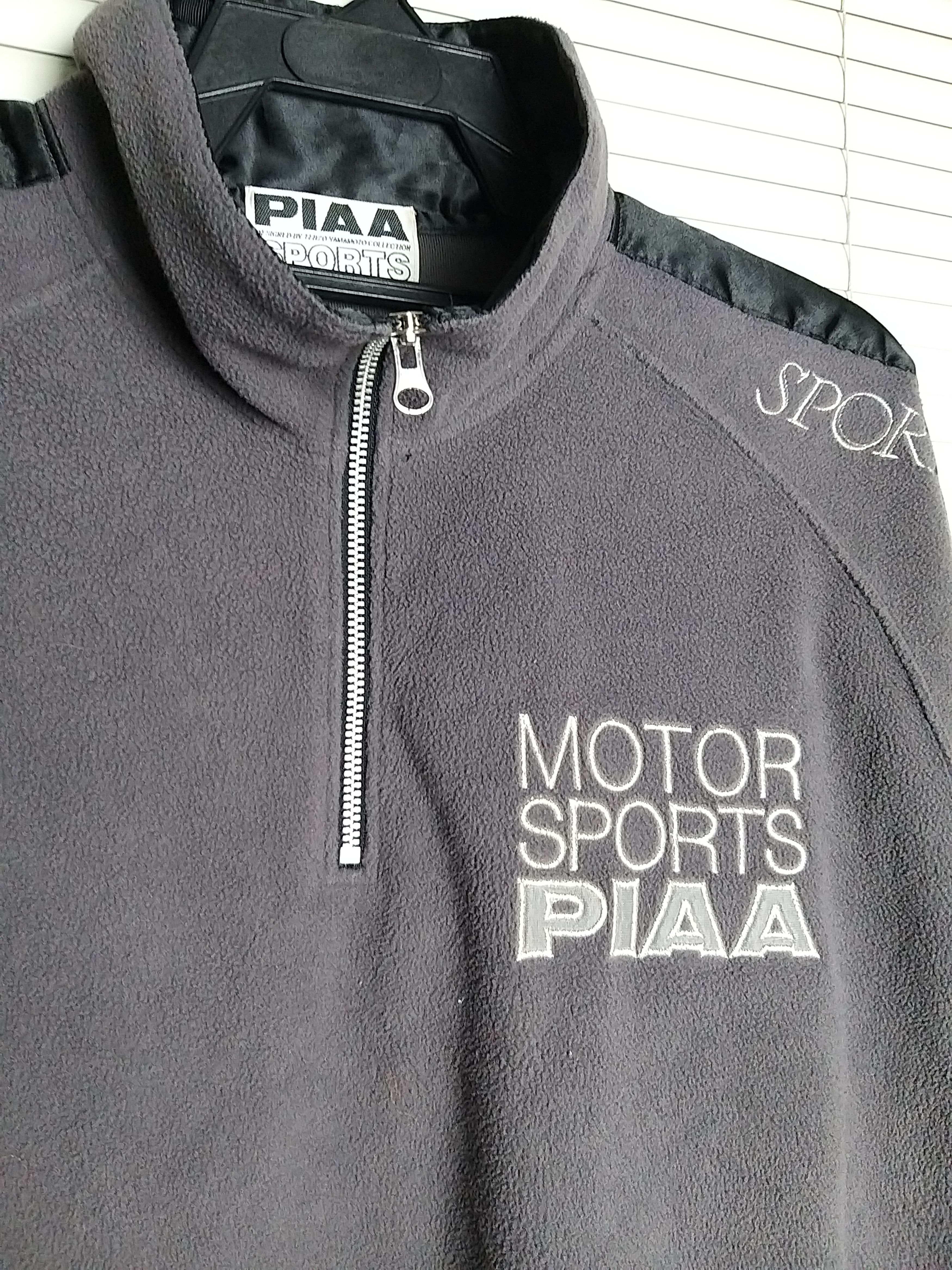 Sports Specialties VINTAGE PIAA MOTORSPORTS EMBROIDERY FLEECE JACKET Size US XL / EU 56 / 4 - 4 Thumbnail