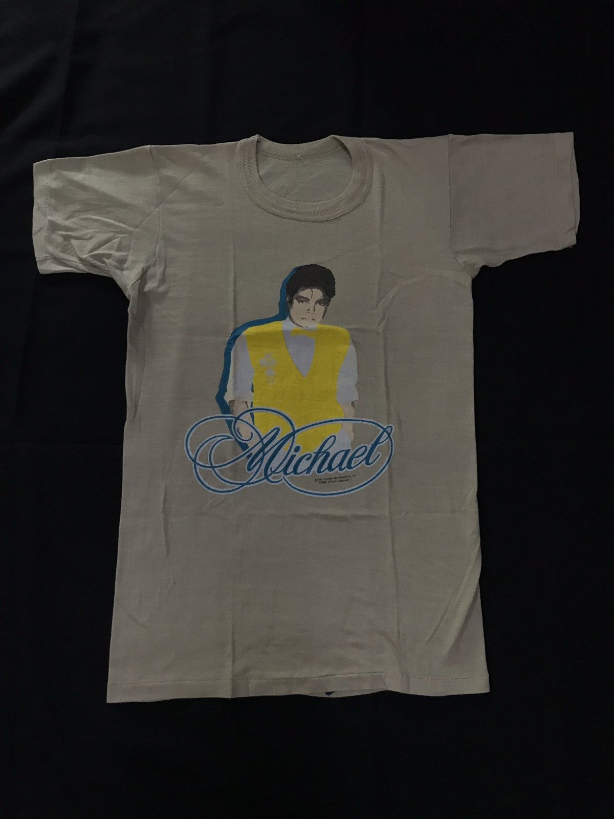 Band Tees × Michael Jackson × Vintage RARE!! DEADSTOCK Vintage 80s ...
